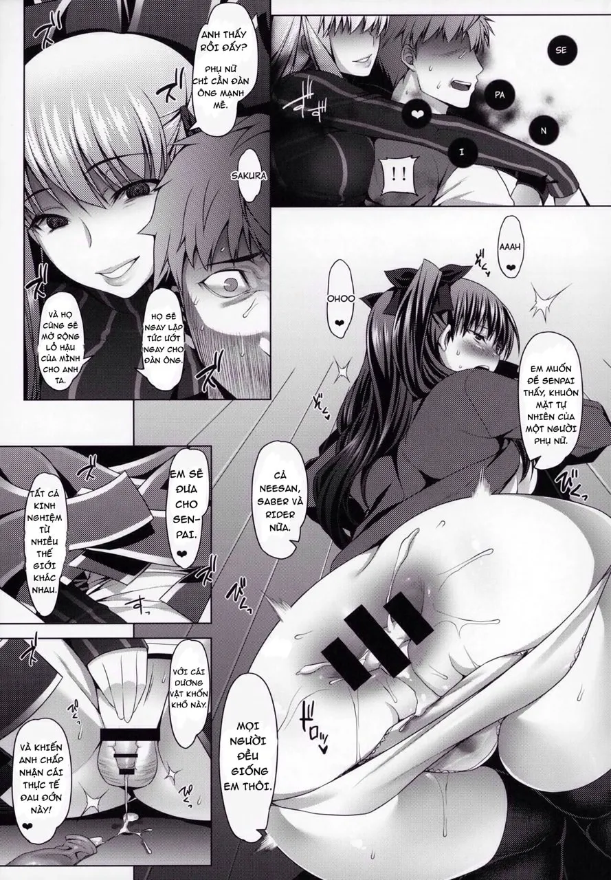 HentaiVN.net - Ảnh 21 - Emiya ke Futei Koukou Ryouiki ~Tosaka Rin no Baai~ (Fate/Stay Night) [Anal cuckolding for Emiya family ～Tohsaka Rin Case～; Emiya ke Futei Koukou Ryouiki ～Tosaka Rin no Baai～] - Oneshot