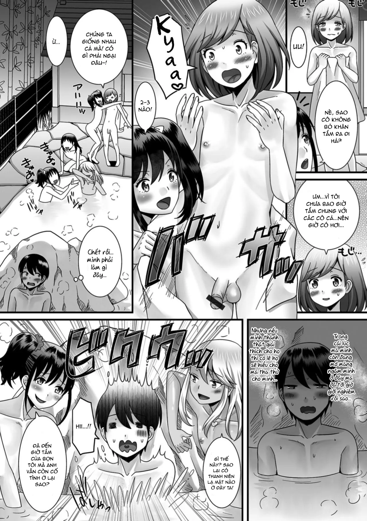 HentaiVN.net - Ảnh 7 - Otokonoko to Iku! Shuugaku Ryokou - Chap 1
