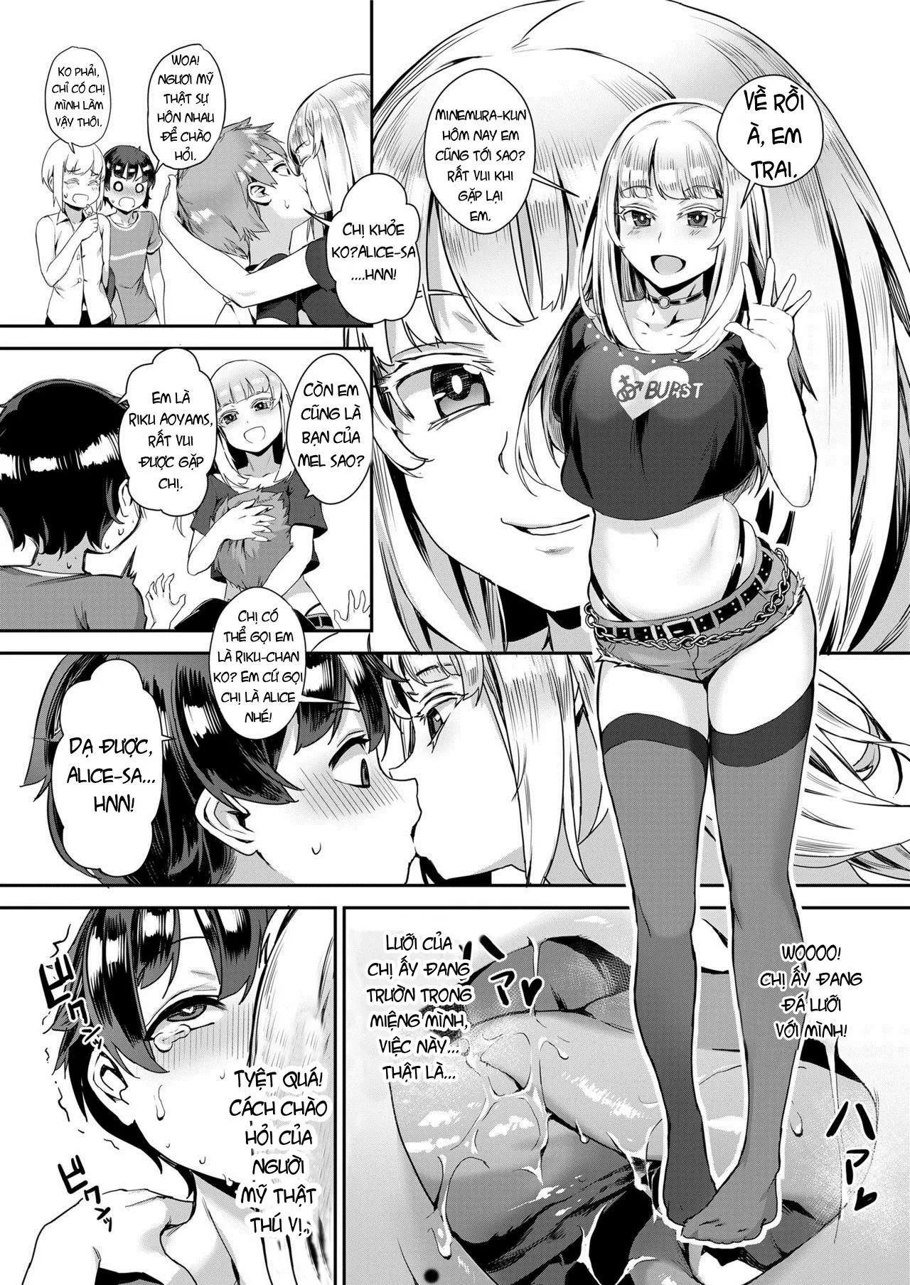 HentaiVN.net - Ảnh 4 - Seikyouiku wa Rankou de - Oneshot