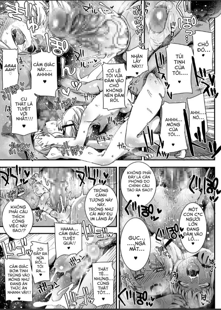 HentaiVN.net - Ảnh 27 - Otokonoko Oji-san to Shikyuu Uri no Shounen - one shot