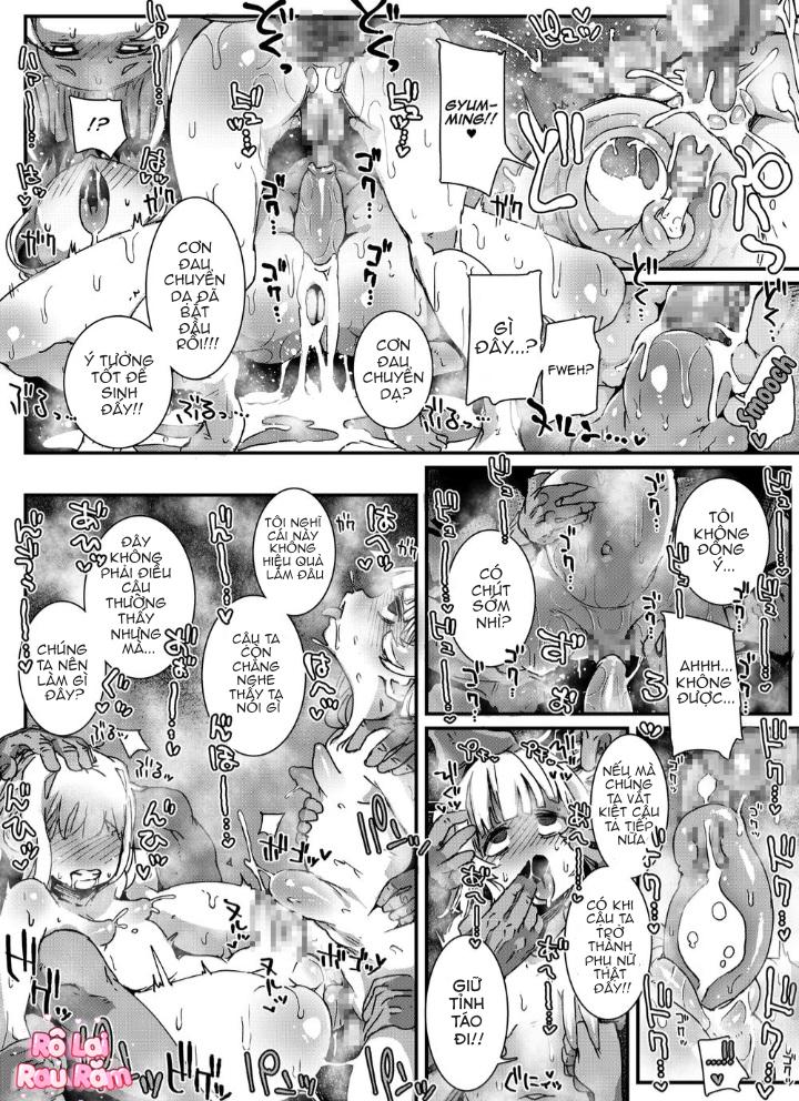 HentaiVN.net - Ảnh 28 - Otokonoko Oji-san to Shikyuu Uri no Shounen - one shot
