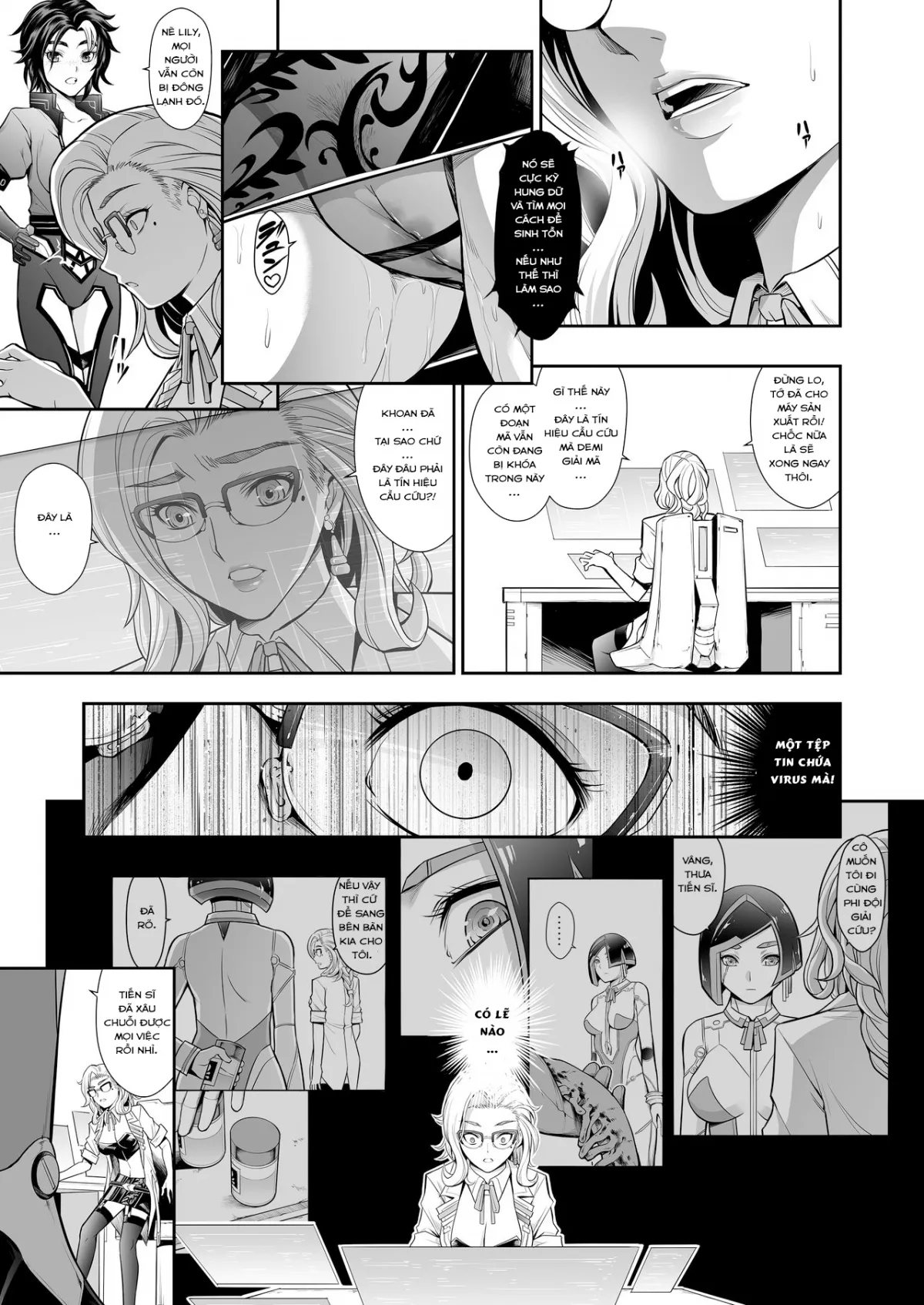 HentaiVN.net - Ảnh 24 - Subverse: Trojan Horse [SUBVERSE: Thảm Kịch TROJAN] - Oneshot Siêu Phẩm
