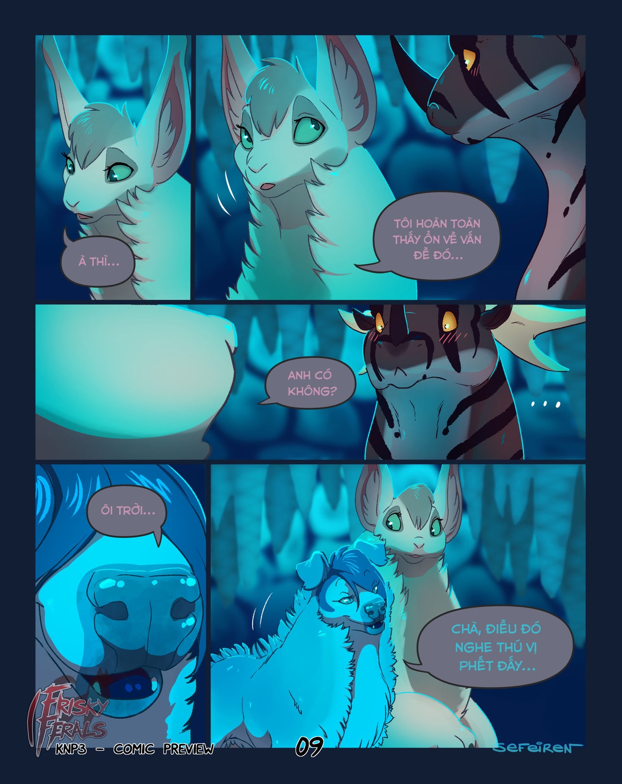 HentaiVN.net - Ảnh 44 - [Frisky Ferals (Sefeiren)] Kasper & Nika - Oneshot