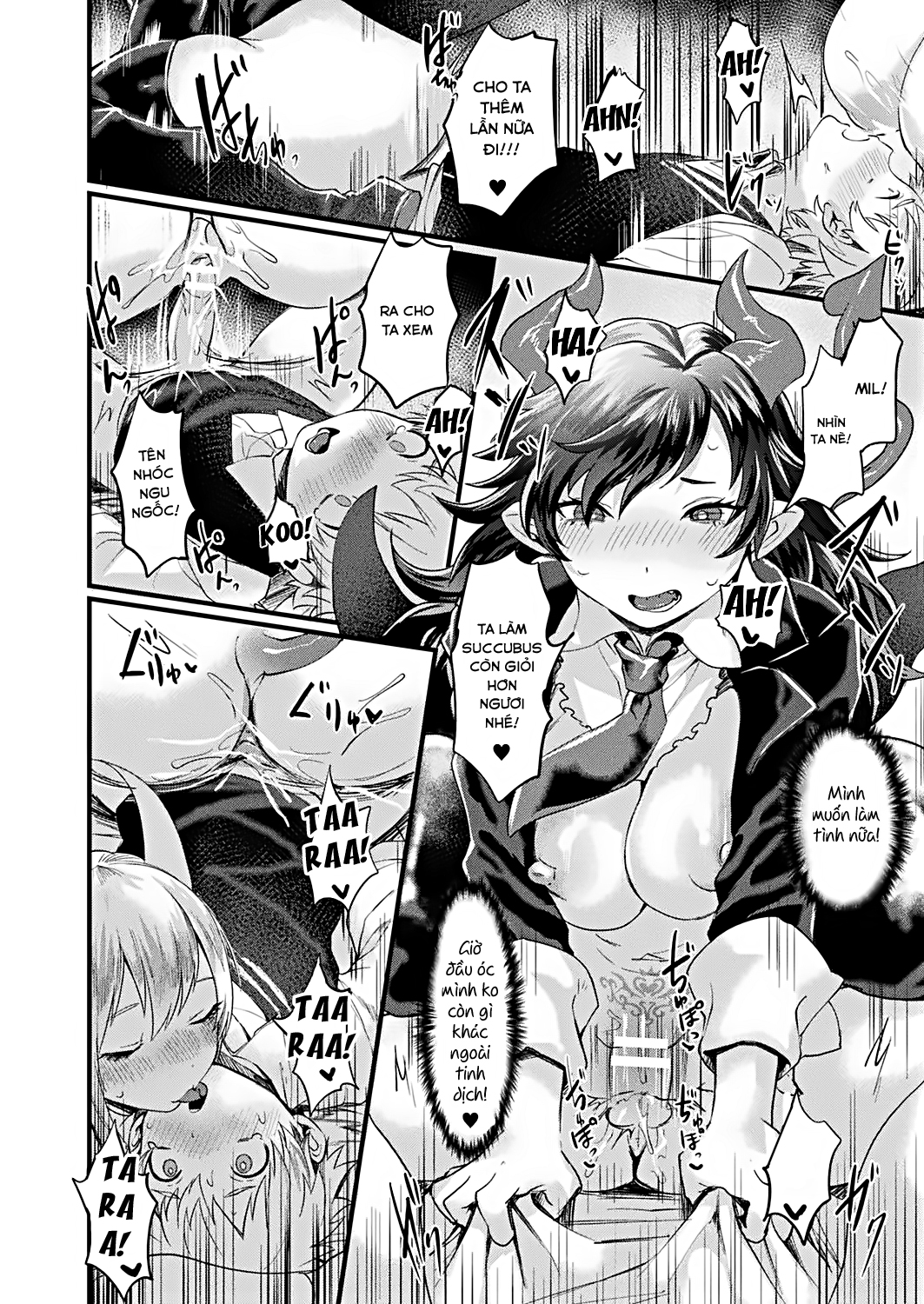 HentaiVN.net - Ảnh 12 - Câu chuyện về đại ác quỷ trở thành Succubus ra sao [Akumateki! TS Monogatari] - Chap 1