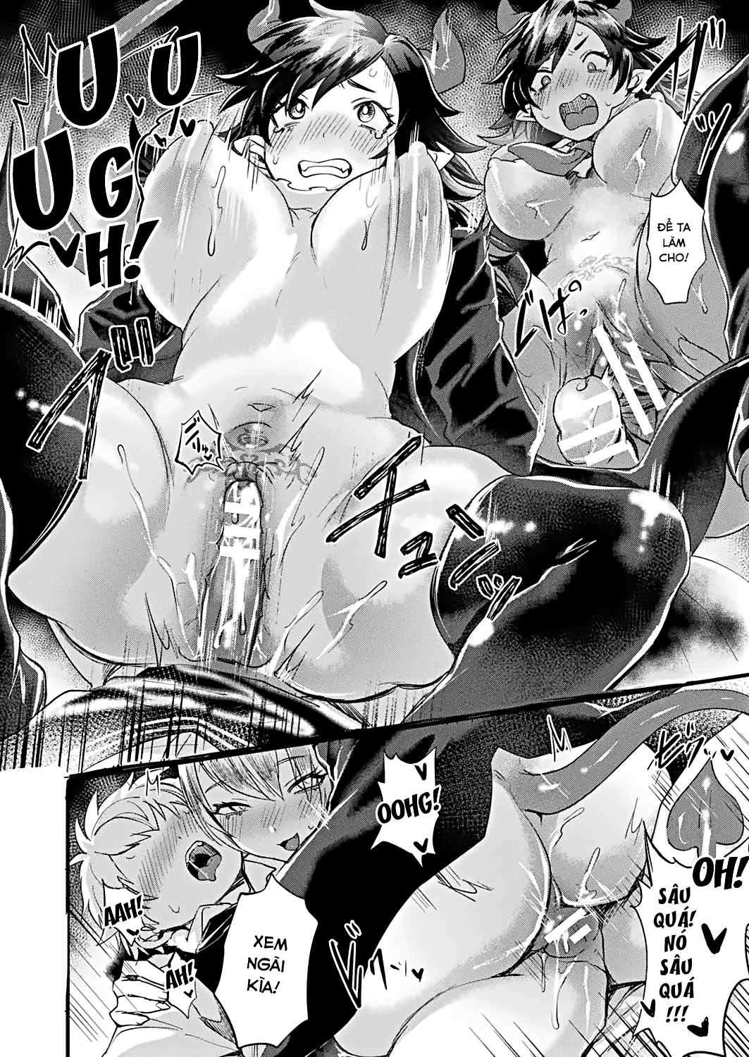 HentaiVN.net - Ảnh 10 - Câu chuyện về đại ác quỷ trở thành Succubus ra sao [Akumateki! TS Monogatari] - Chap 1