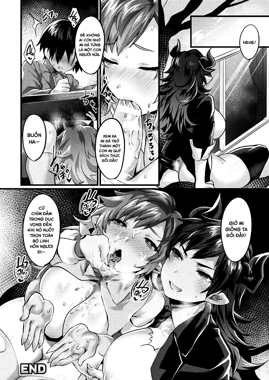 HentaiVN.net - Ảnh 21 - Câu chuyện về đại ác quỷ trở thành Succubus ra sao [Akumateki! TS Monogatari] - Chap 2