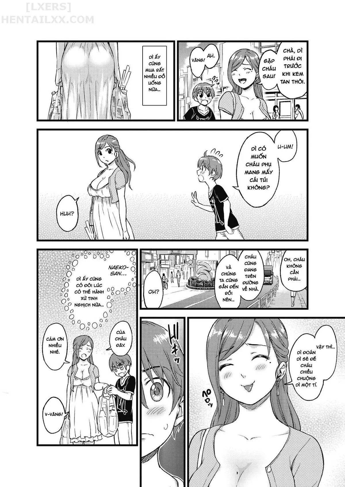 HentaiVN.net - Ảnh 10 - Oppai na Natsuyasumi [The Summer Break of Boobs] - Chap 1
