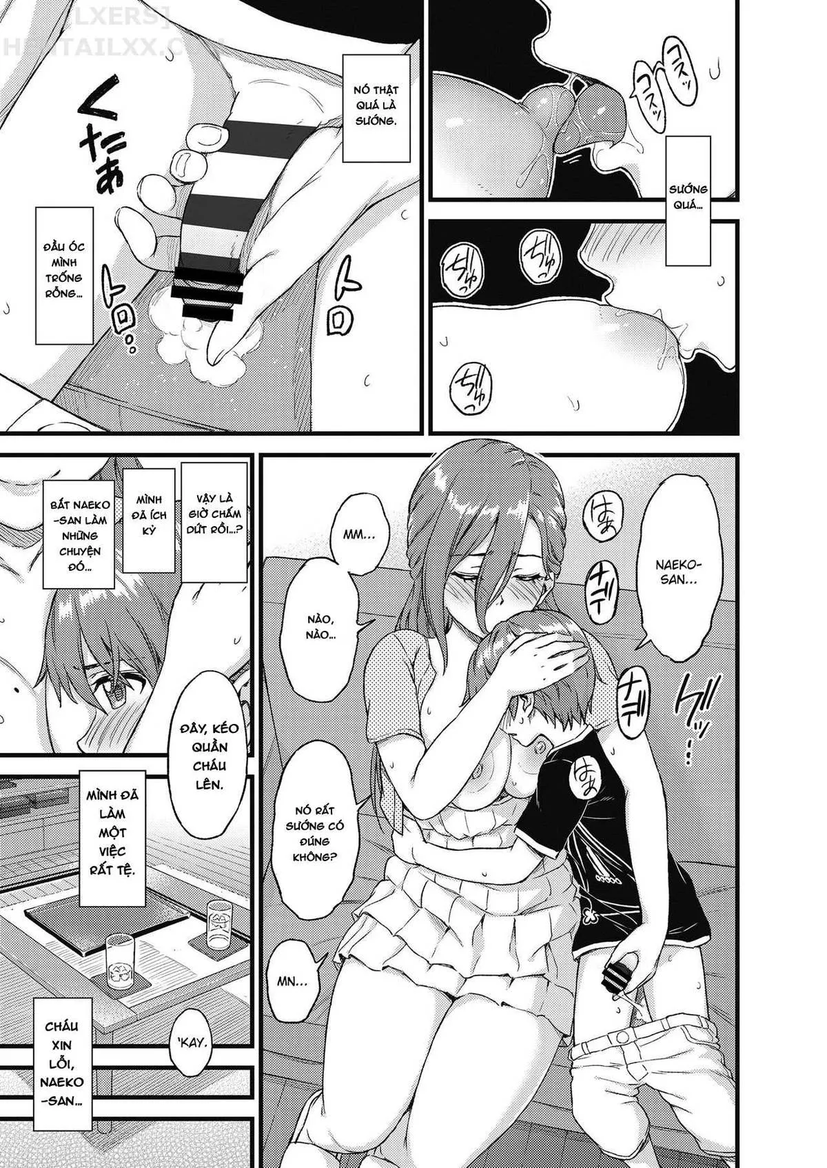HentaiVN.net - Ảnh 21 - Oppai na Natsuyasumi [The Summer Break of Boobs] - Chap 1