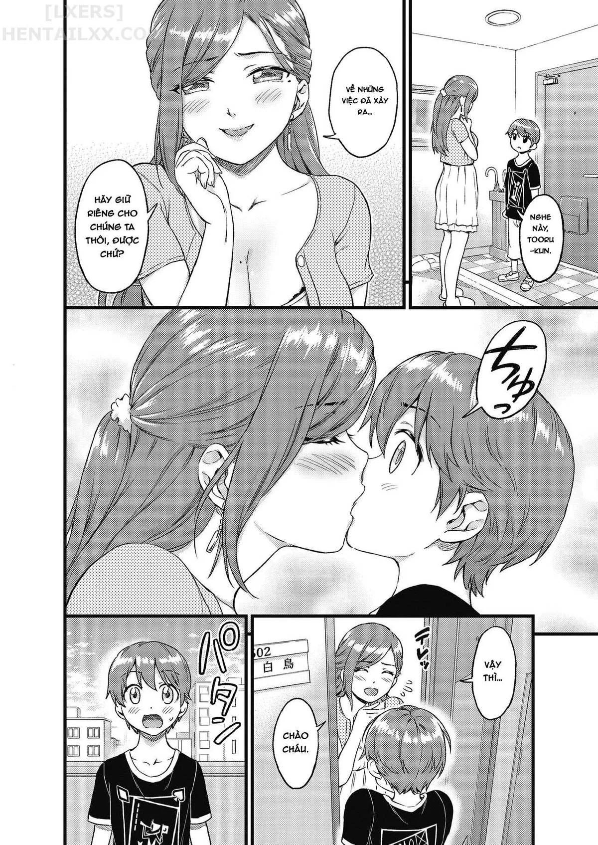 HentaiVN.net - Ảnh 22 - Oppai na Natsuyasumi [The Summer Break of Boobs] - Chap 1