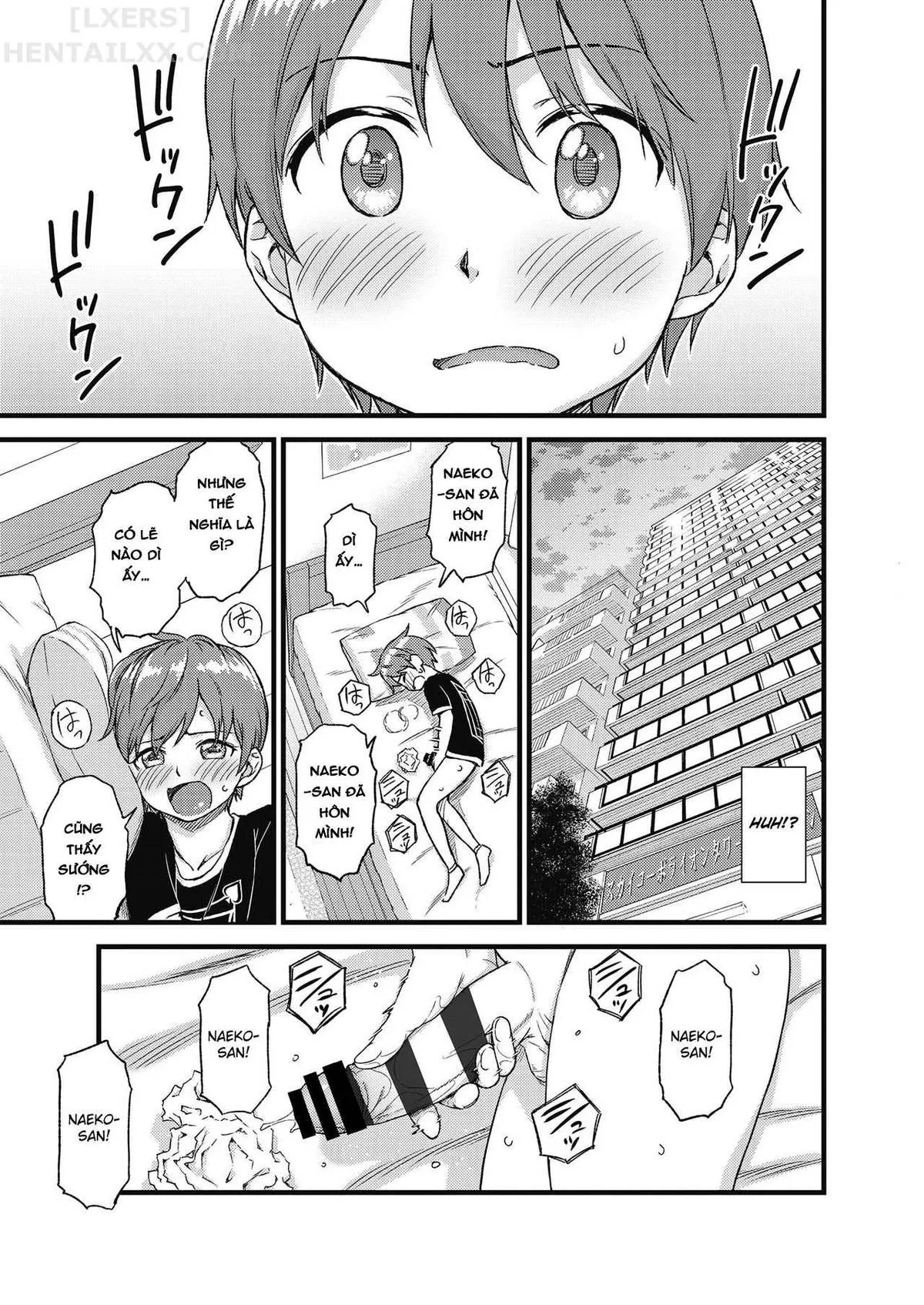 HentaiVN.net - Ảnh 23 - Oppai na Natsuyasumi [The Summer Break of Boobs] - Chap 1
