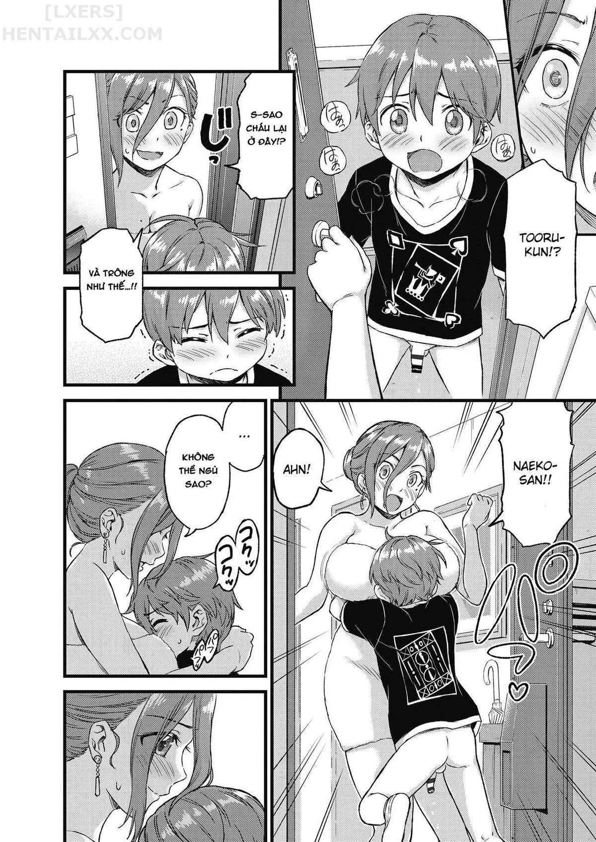 HentaiVN.net - Ảnh 26 - Oppai na Natsuyasumi [The Summer Break of Boobs] - Chap 1