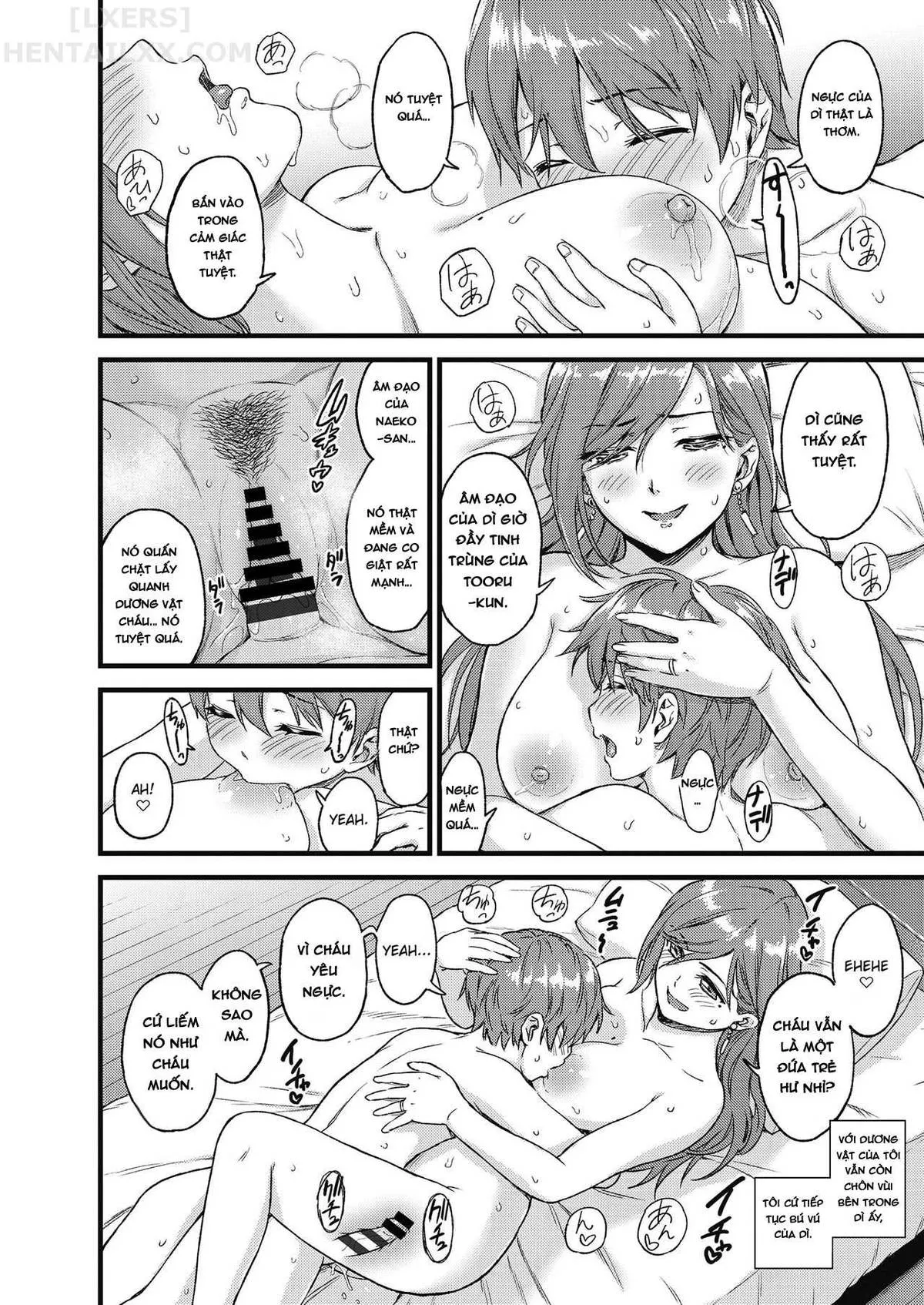 HentaiVN.net - Ảnh 52 - Oppai na Natsuyasumi [The Summer Break of Boobs] - Chap 1