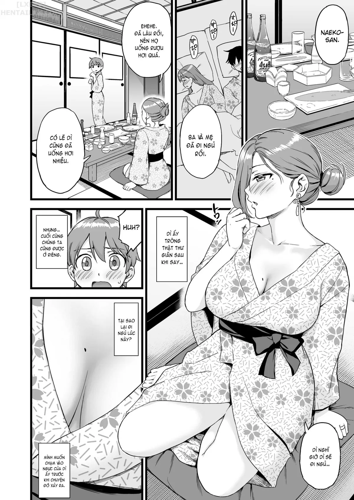 HentaiVN.net - Ảnh 32 - Oppai na Natsuyasumi [The Summer Break of Boobs] - Chap 2