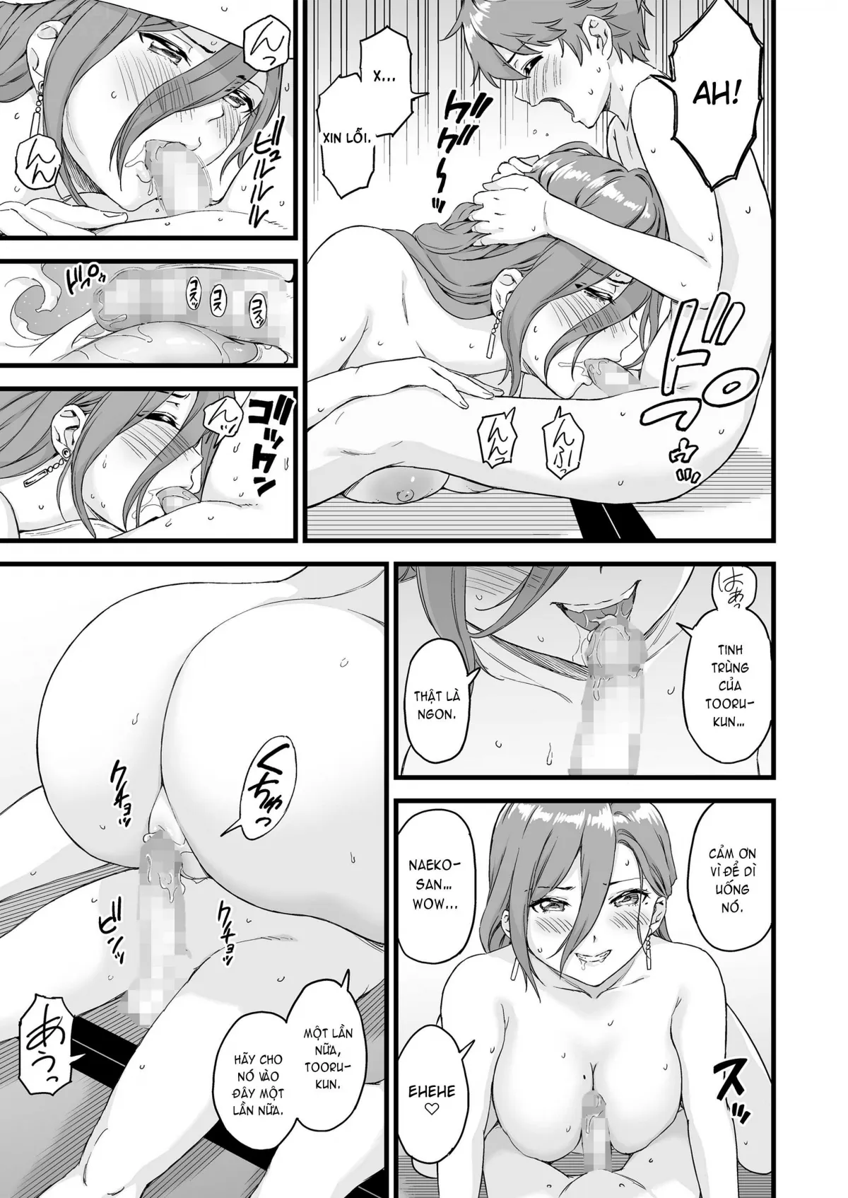 HentaiVN.net - Ảnh 54 - Oppai na Natsuyasumi [The Summer Break of Boobs] - Chap 2