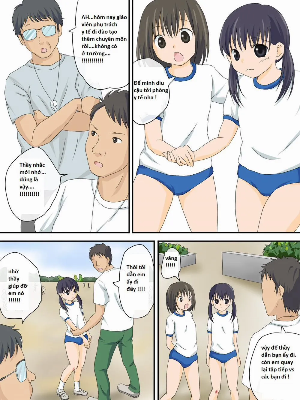 HentaiVN.net - Ảnh 3 - [Loli] Rusu no Hoken Shitsu [Full Color] - Oneshot
