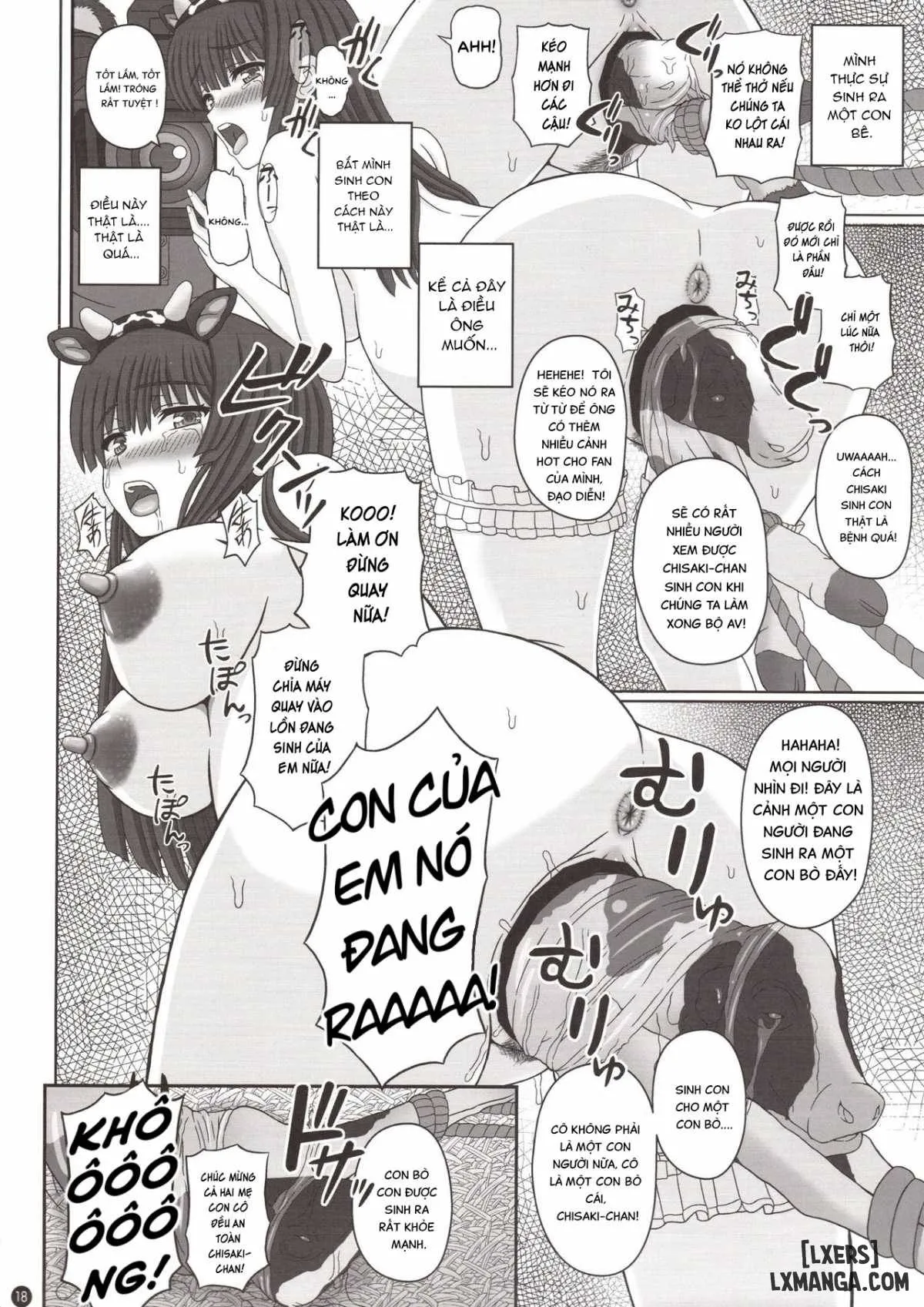 HentaiVN.net - Ảnh 17 - Kou Hai Reijou -Ushi ni Tanetsuke Koubi Sareru Ojousama - Oneshot