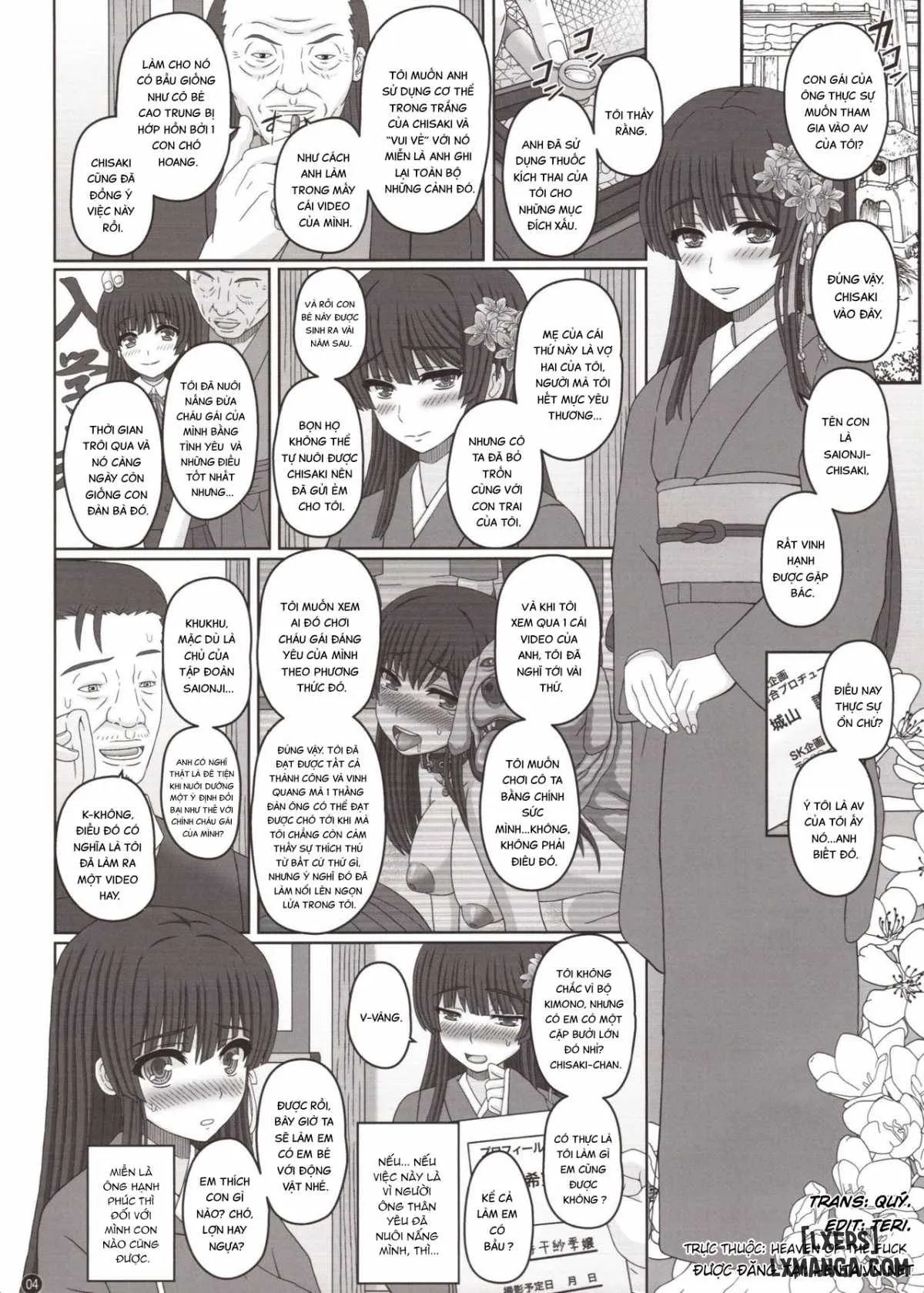 HentaiVN.net - Ảnh 3 - Kou Hai Reijou -Ushi ni Tanetsuke Koubi Sareru Ojousama - Oneshot