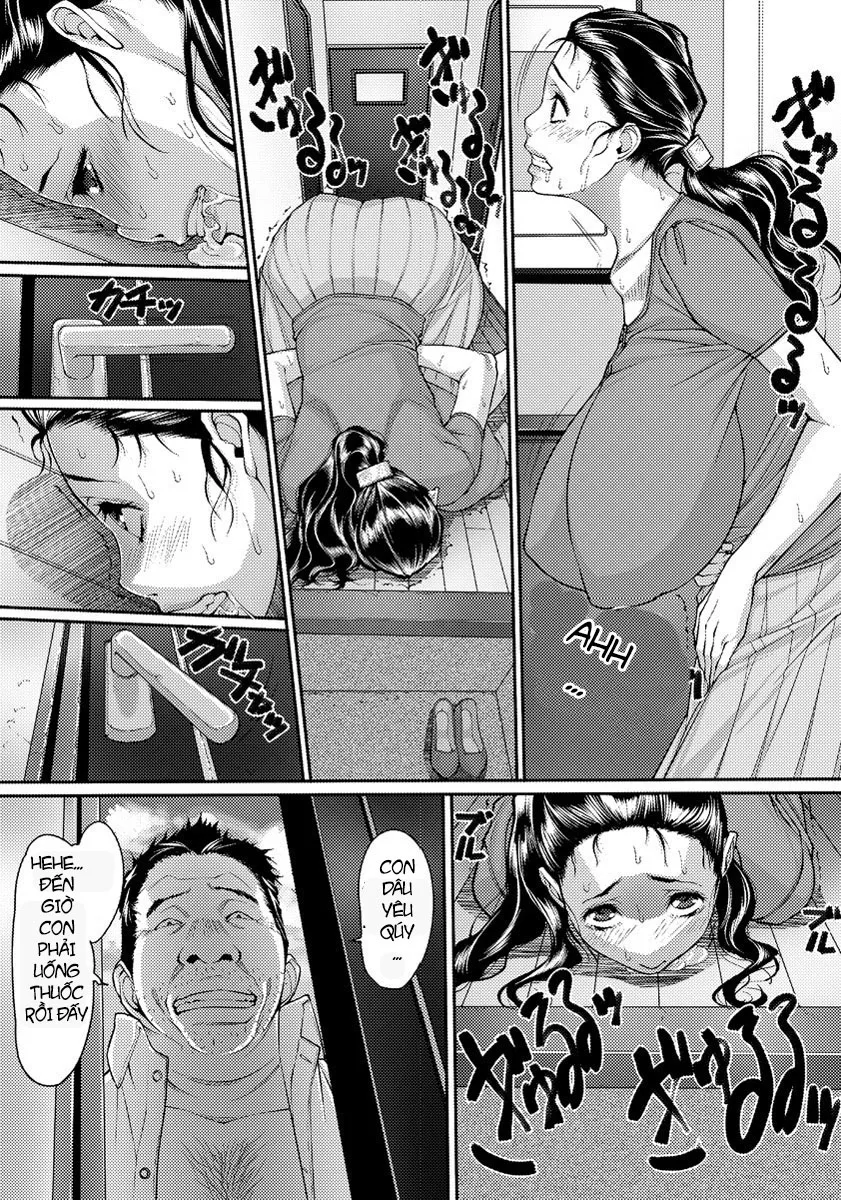 HentaiVN.net - Ảnh 4 - Phục vụ bố chồng [Yawaniku no Katamari] - Oneshot