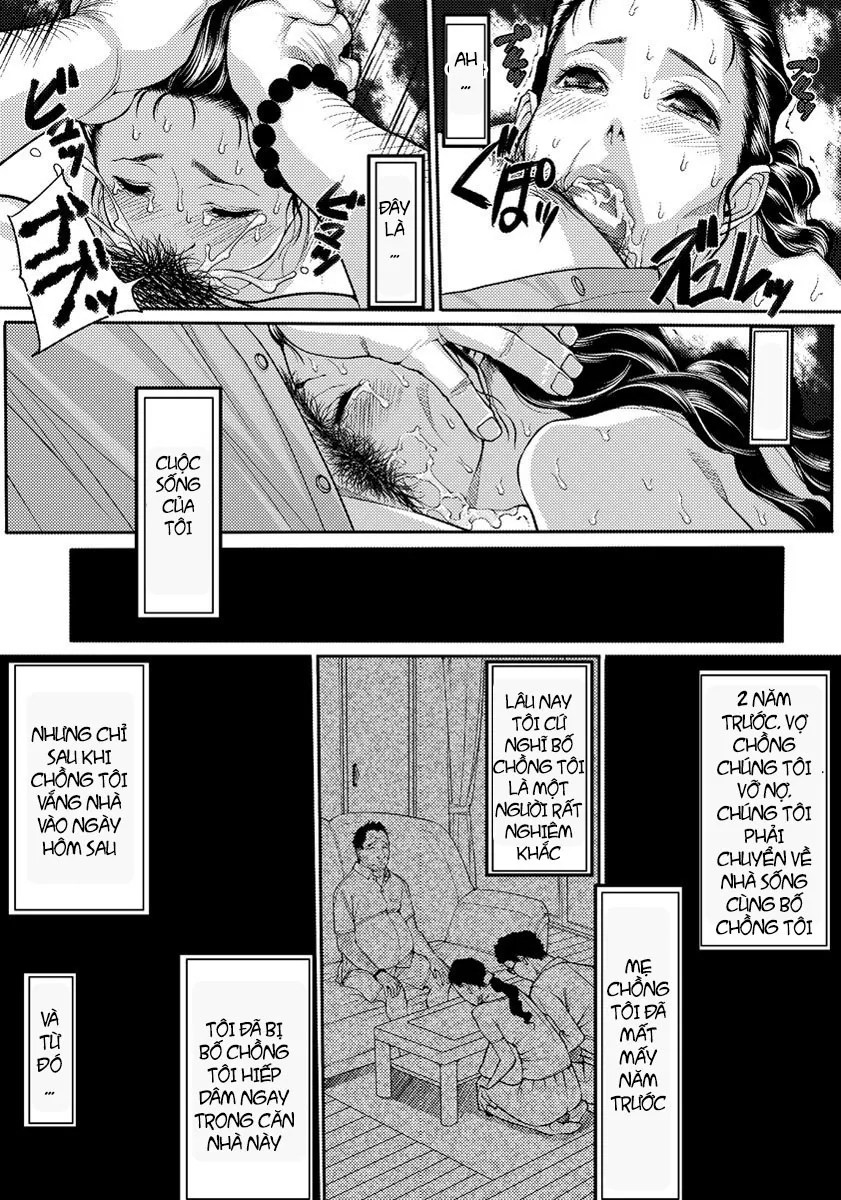 HentaiVN.net - Ảnh 8 - Phục vụ bố chồng [Yawaniku no Katamari] - Oneshot