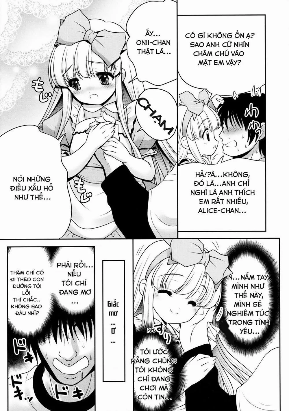 HentaiVN.net - Ảnh 10 - Naka ni Dashichau Koibito Gokko (Alice in Wonderland) - Chương 1