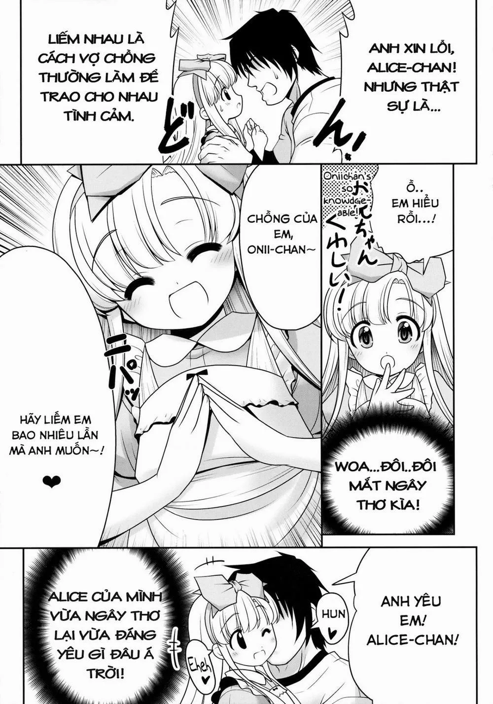 HentaiVN.net - Ảnh 12 - Naka ni Dashichau Koibito Gokko (Alice in Wonderland) - Chương 1