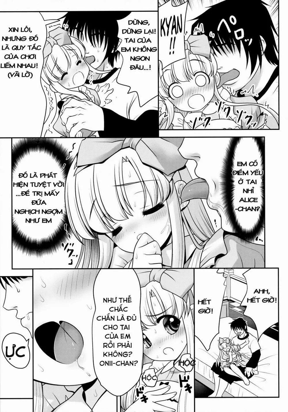 HentaiVN.net - Ảnh 14 - Naka ni Dashichau Koibito Gokko (Alice in Wonderland) - Chương 1