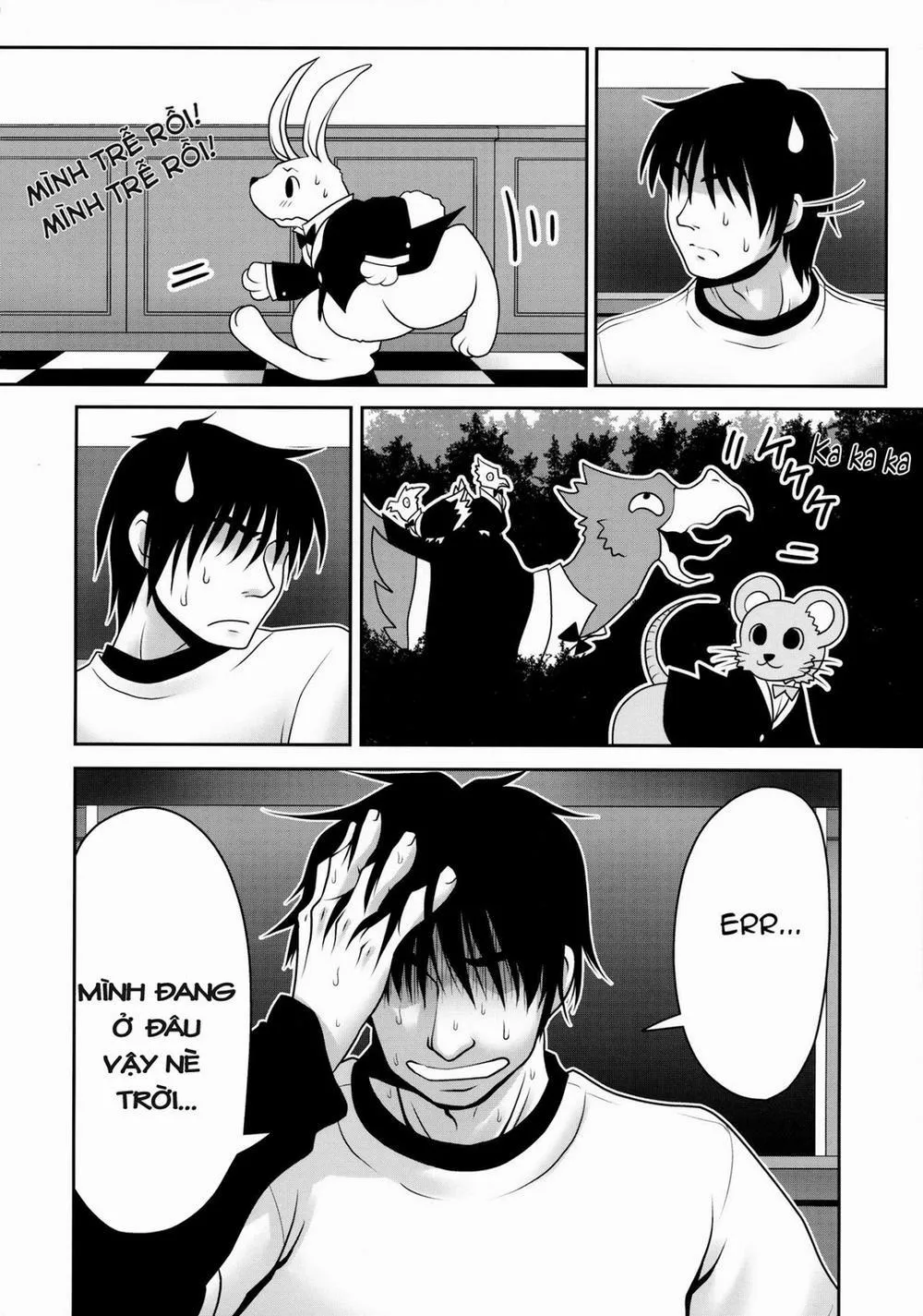 HentaiVN.net - Ảnh 5 - Naka ni Dashichau Koibito Gokko (Alice in Wonderland) - Chương 1