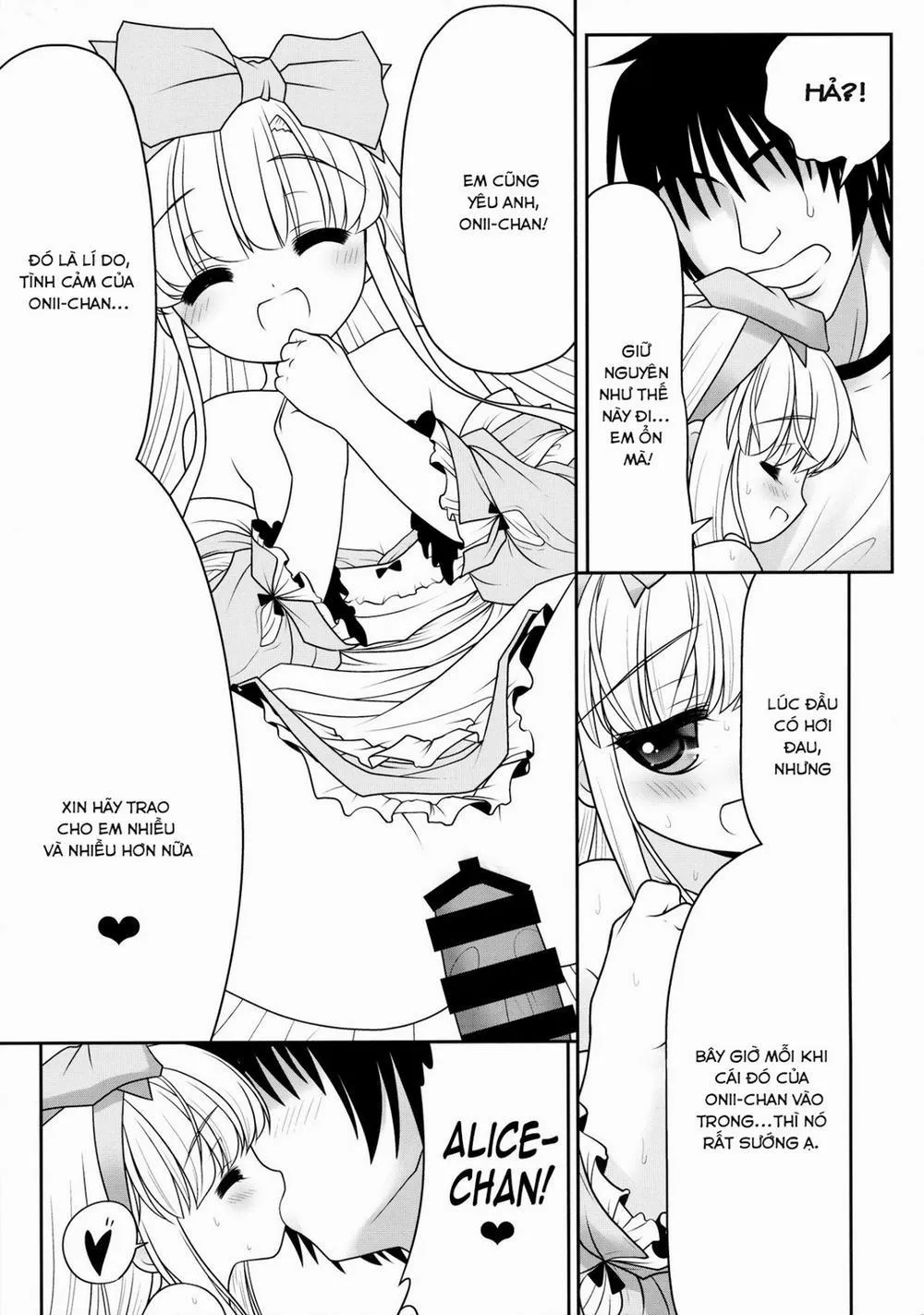 HentaiVN.net - Ảnh 12 - Naka ni Dashichau Koibito Gokko (Alice in Wonderland) - Chương 2 (End)