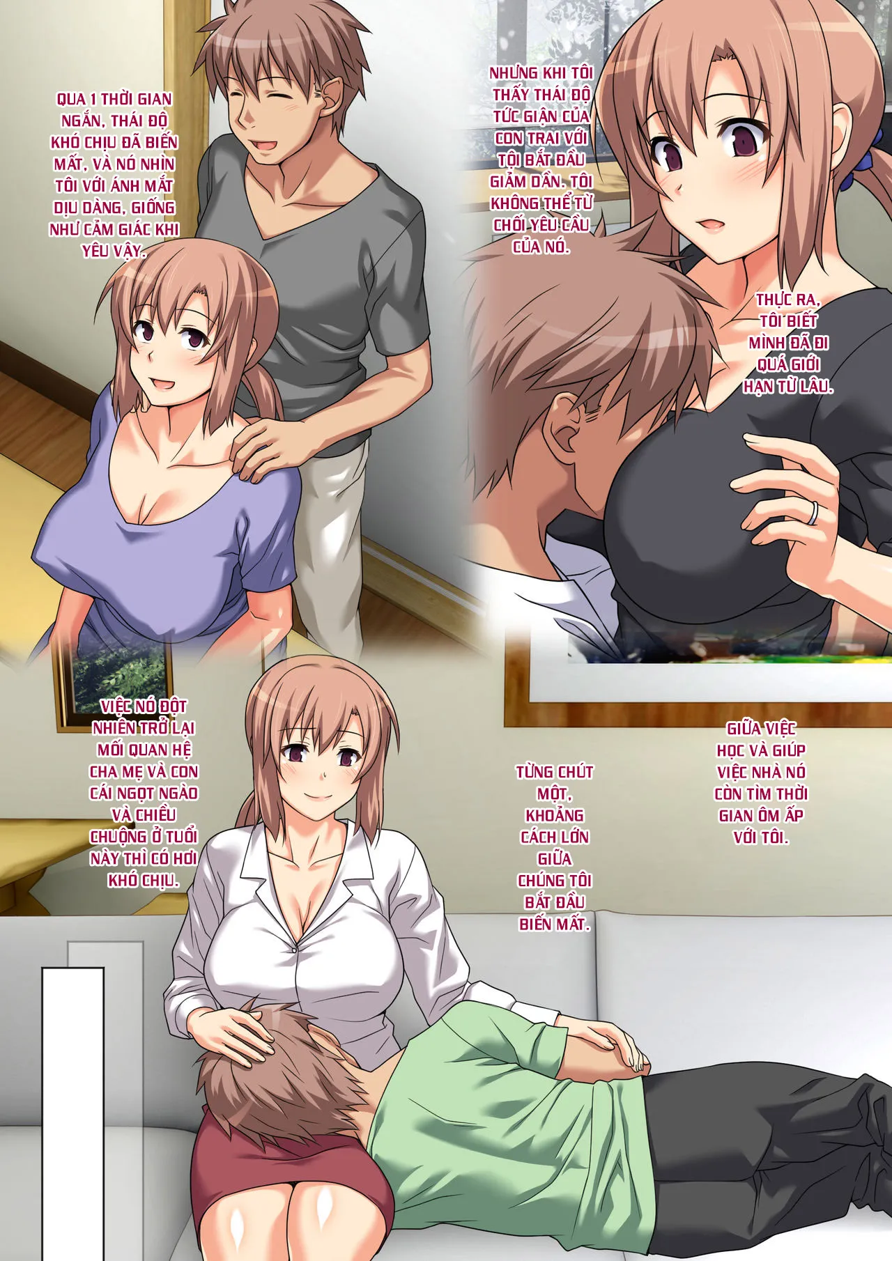 HentaiVN.net - Ảnh 16 - His Mother gets him off every day as long as his grades improve [Seiseki UP o Jouken ni Mainichi Nuite kureru Okaa-san] - Oneshot-2