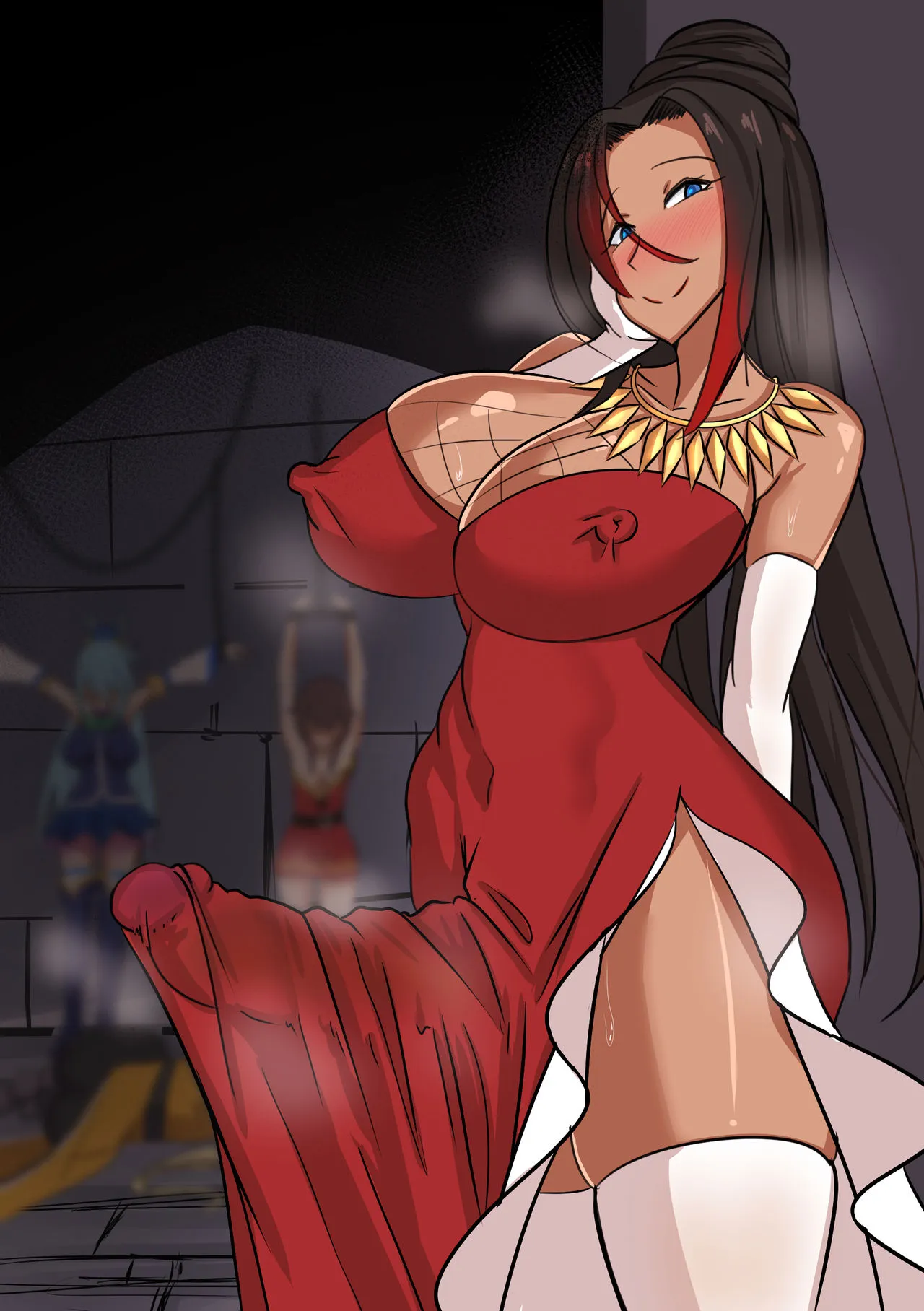 HentaiVN.net - Ảnh 14 - Sự trả thù vì dám lén phén với anh yêu kazuma [B-Trayal 29 Sylvia] - Oneshot