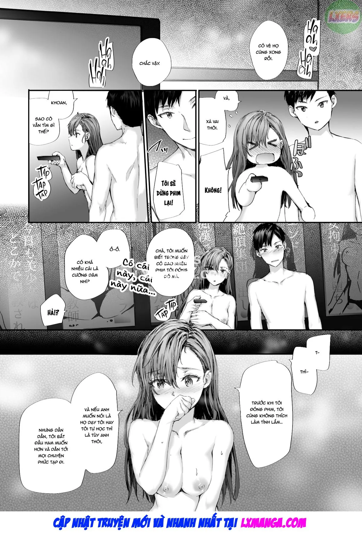 HentaiVN.net - Ảnh 25 - Haken no Nakano-san wa Moto AV Joyuu - Chap 1