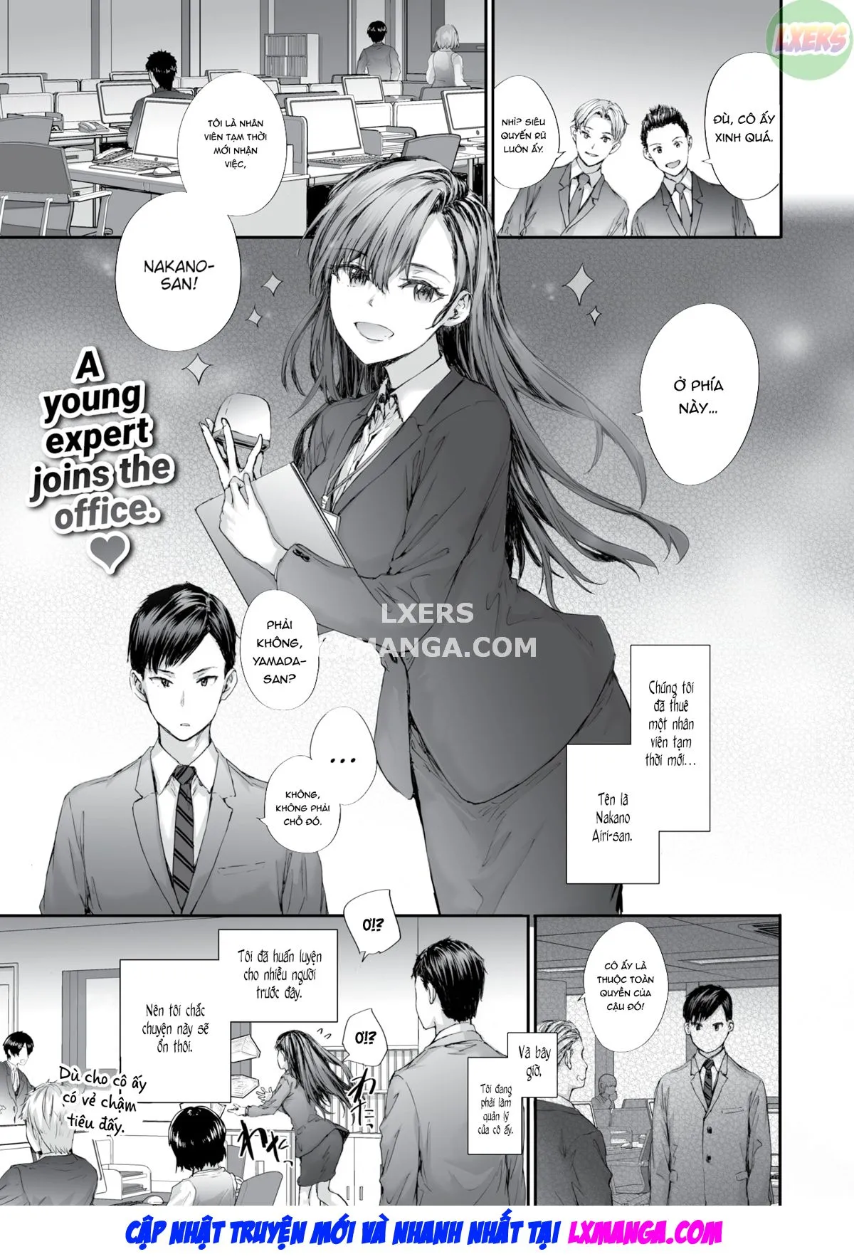 HentaiVN.net - Ảnh 4 - Haken no Nakano-san wa Moto AV Joyuu - Chap 1