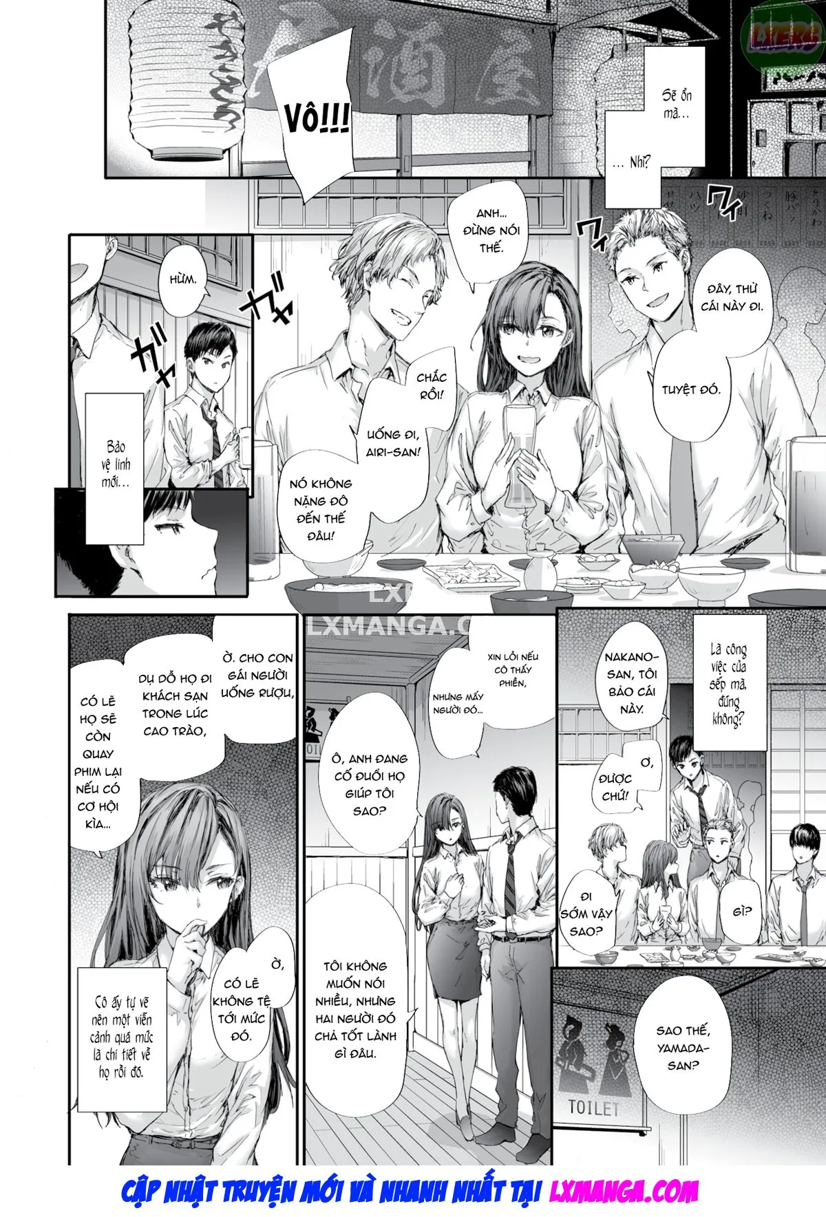 HentaiVN.net - Ảnh 5 - Haken no Nakano-san wa Moto AV Joyuu - Chap 1