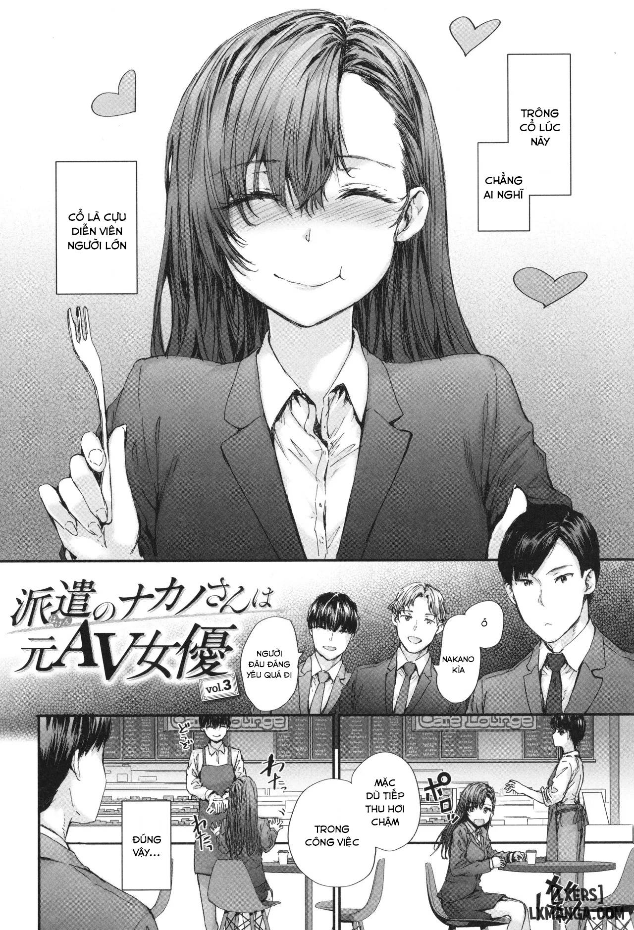 HentaiVN.net - Ảnh 3 - Haken no Nakano-san wa Moto AV Joyuu - Oneshot
