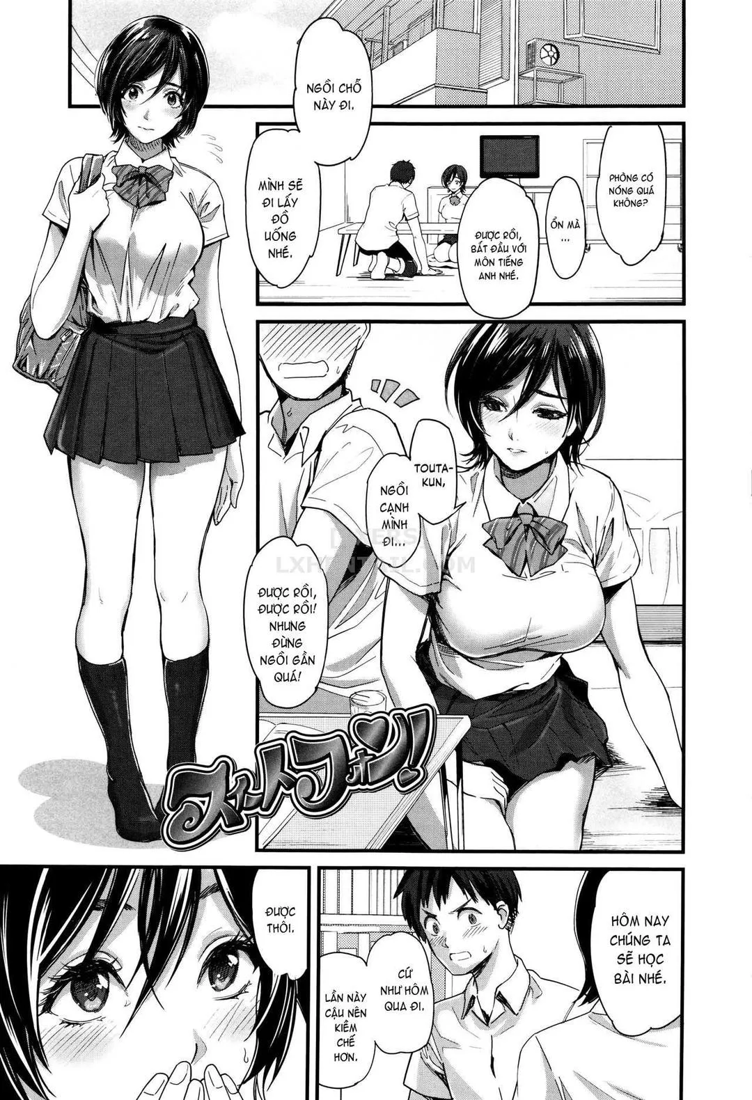 HentaiVN.net - Ảnh 8 - Seifuku No Mama Aishinasai! [Love In School Uniform] - Chap 1