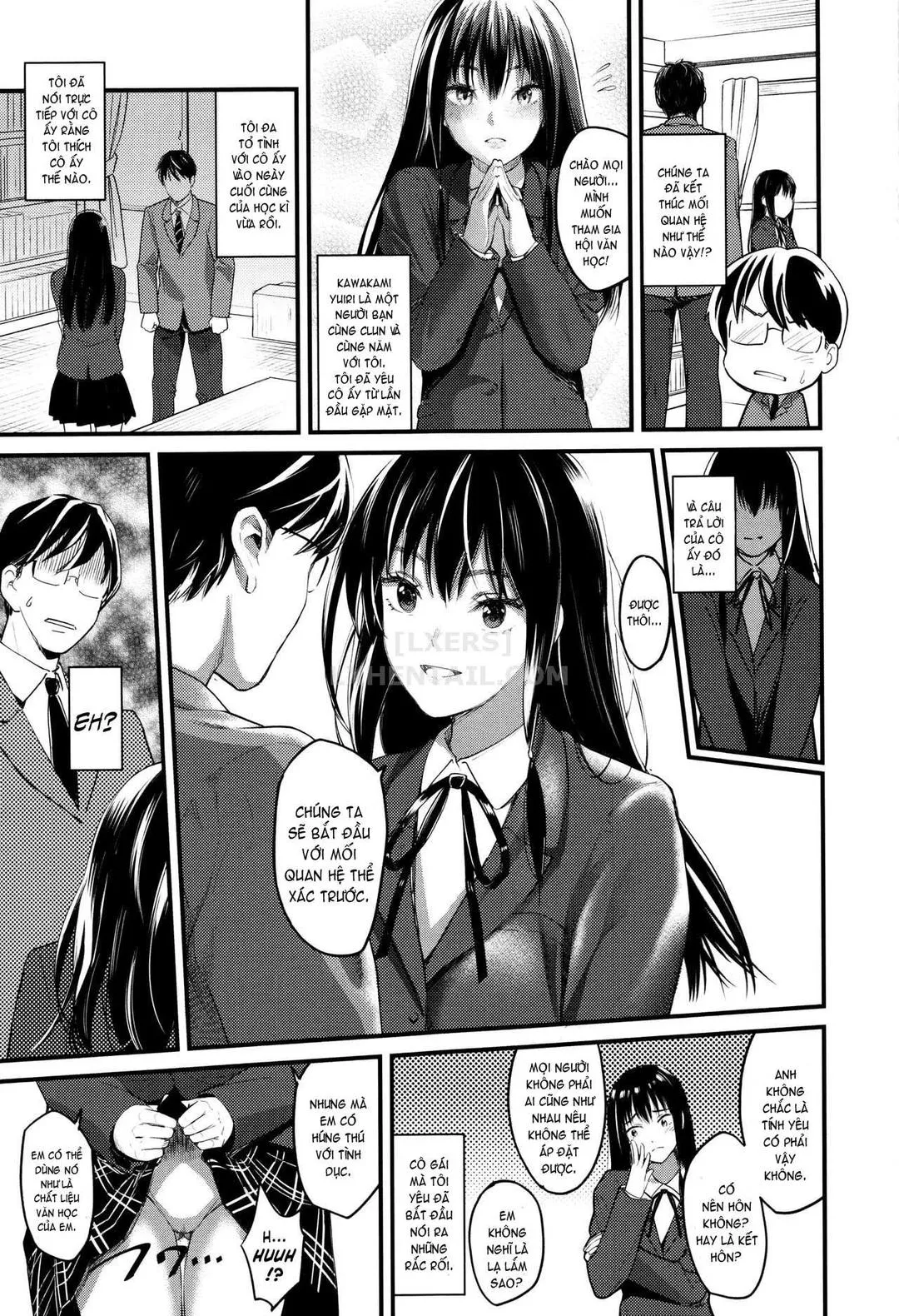 HentaiVN.net - Ảnh 6 - Seifuku No Mama Aishinasai! [Love In School Uniform] - Chap 3