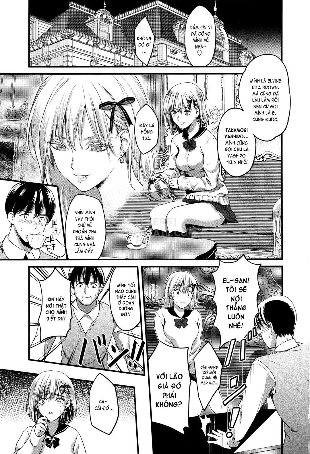 HentaiVN.net - Ảnh 8 - Seifuku No Mama Aishinasai! [Love In School Uniform] - Chap 4
