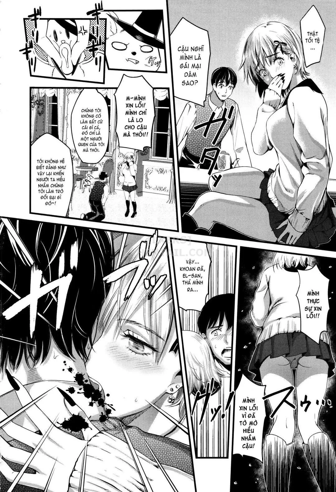 HentaiVN.net - Ảnh 9 - Seifuku No Mama Aishinasai! [Love In School Uniform] - Chap 4