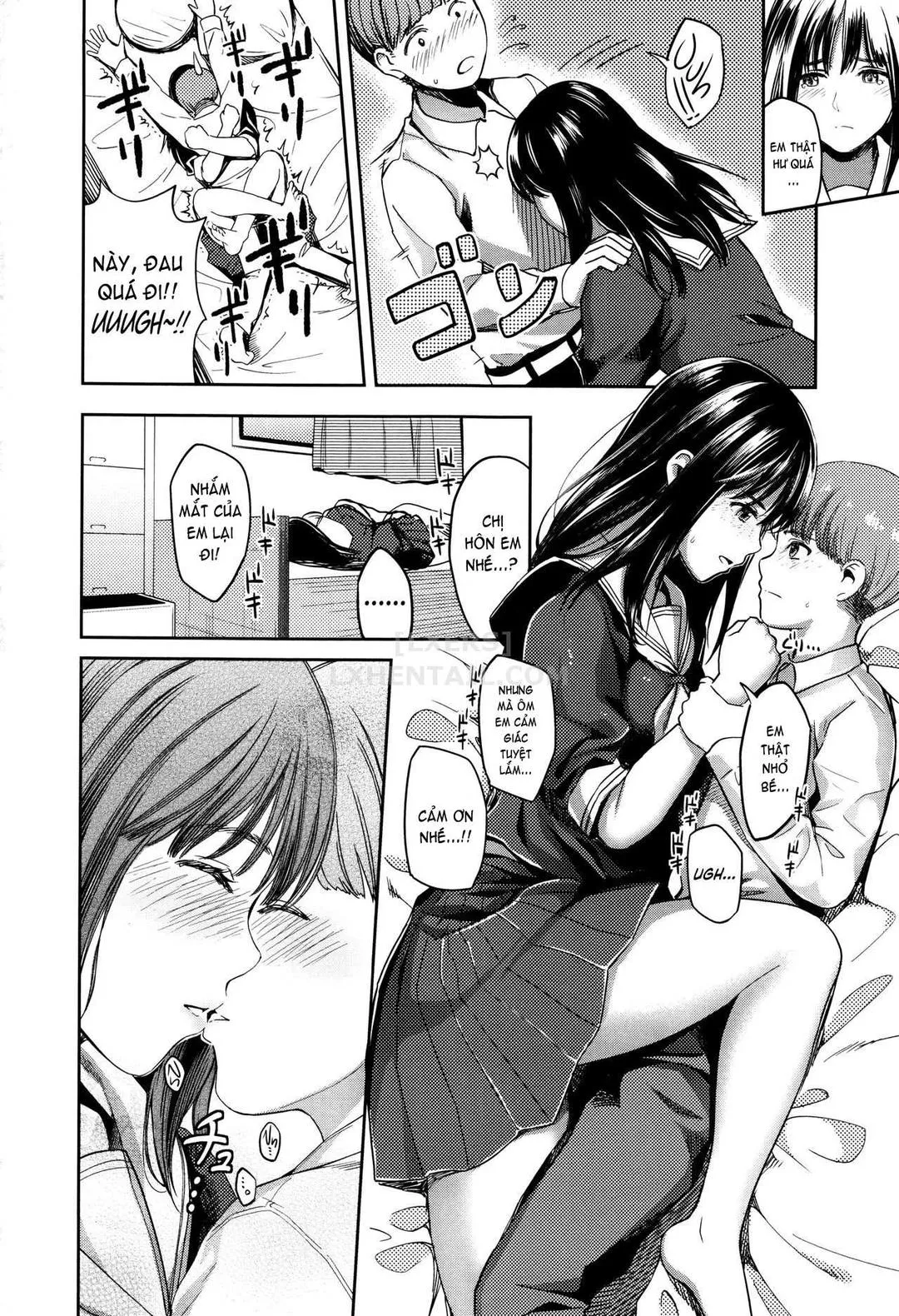 HentaiVN.net - Ảnh 9 - Seifuku No Mama Aishinasai! [Love In School Uniform] - Chap 6