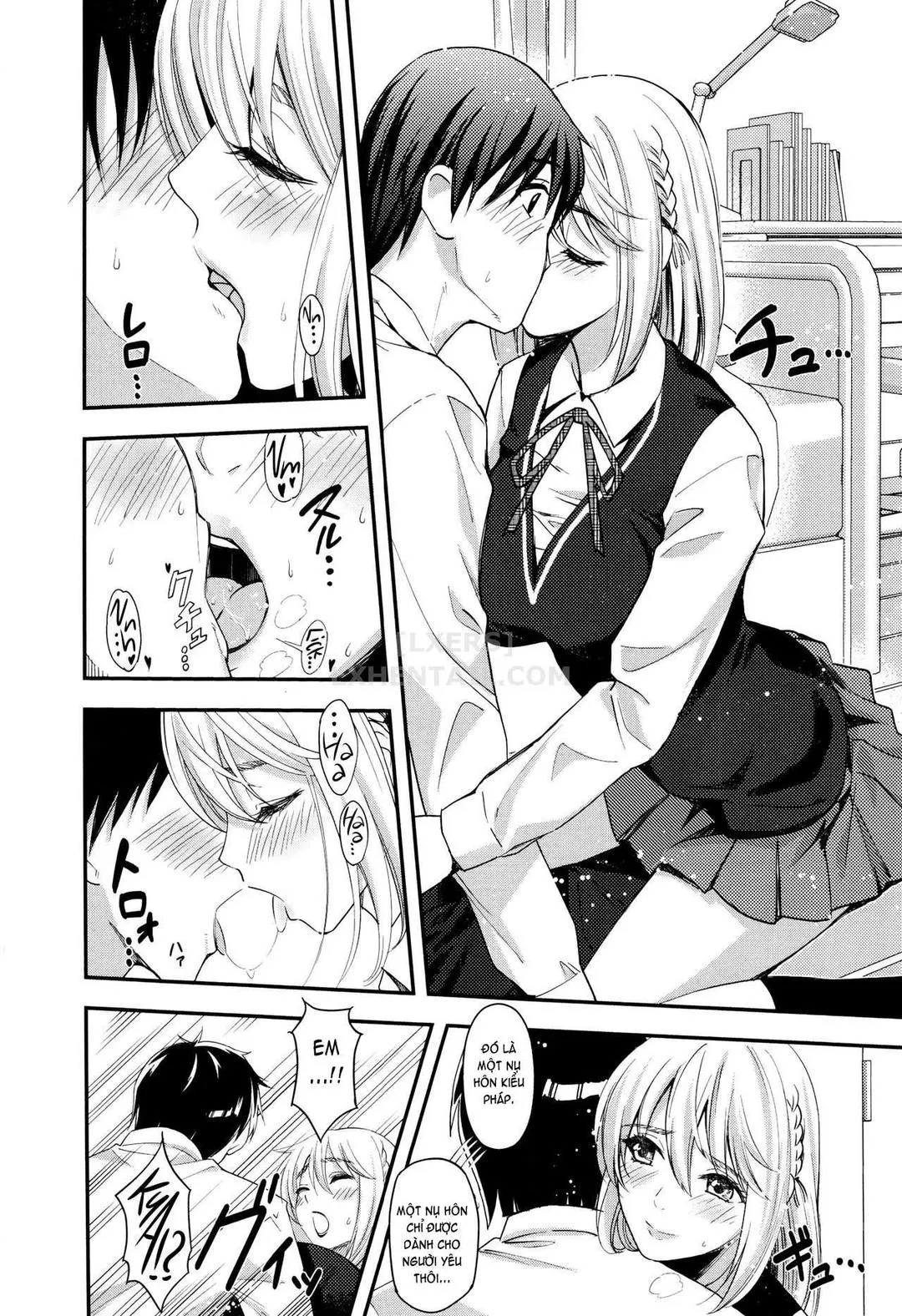 HentaiVN.net - Ảnh 11 - Seifuku No Mama Aishinasai! [Love In School Uniform] - Chap 7