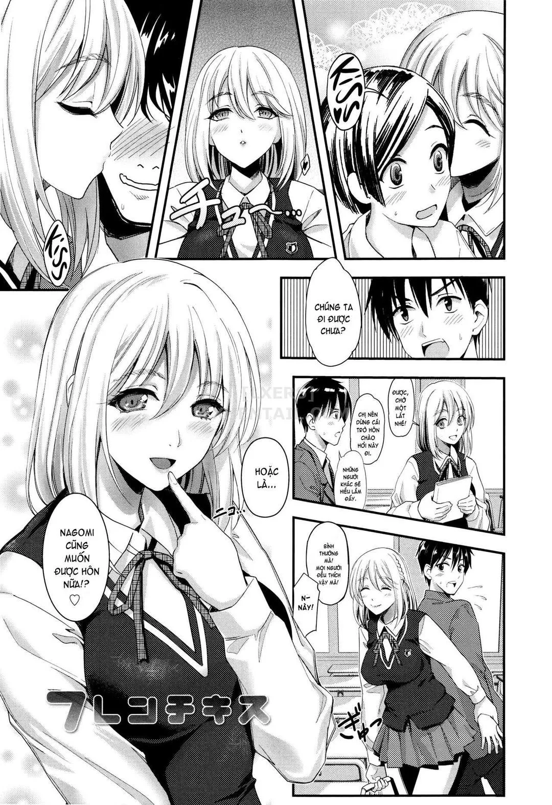 HentaiVN.net - Ảnh 4 - Seifuku No Mama Aishinasai! [Love In School Uniform] - Chap 7