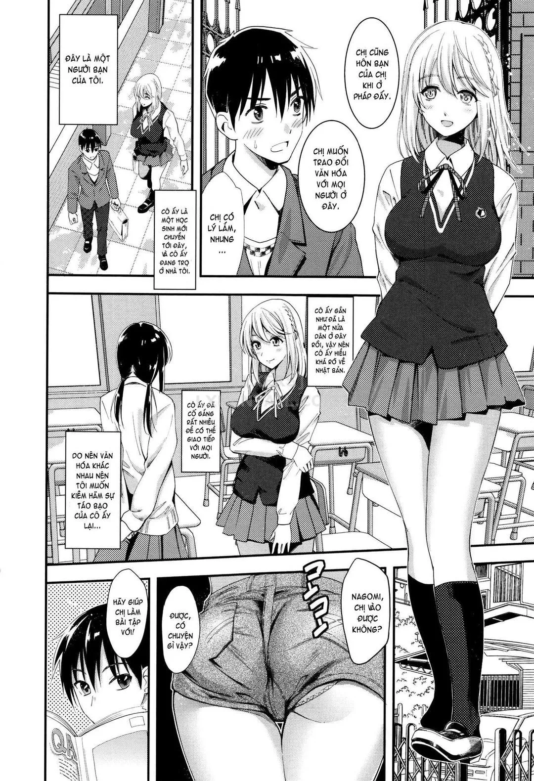 HentaiVN.net - Ảnh 5 - Seifuku No Mama Aishinasai! [Love In School Uniform] - Chap 7