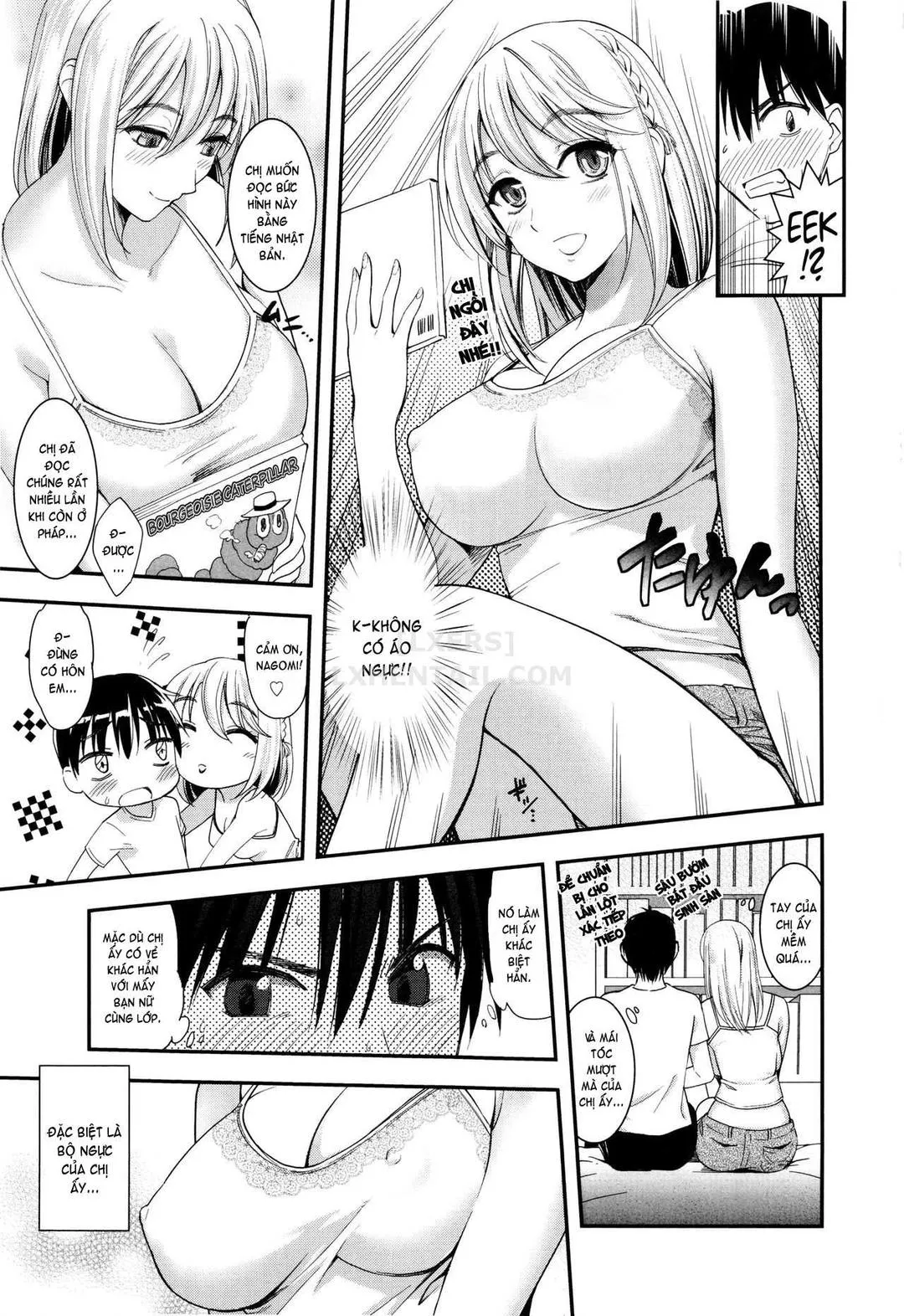 HentaiVN.net - Ảnh 6 - Seifuku No Mama Aishinasai! [Love In School Uniform] - Chap 7