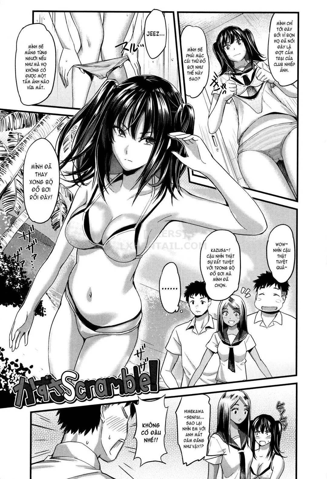 HentaiVN.net - Ảnh 4 - Seifuku No Mama Aishinasai! [Love In School Uniform] - Chap 8