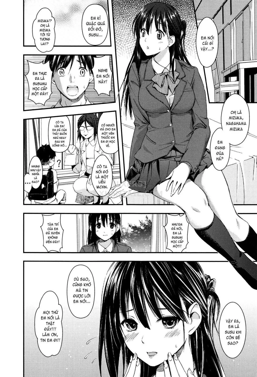 HentaiVN.net - Ảnh 5 - Seifuku No Mama Aishinasai! [Love In School Uniform] - Chap 9
