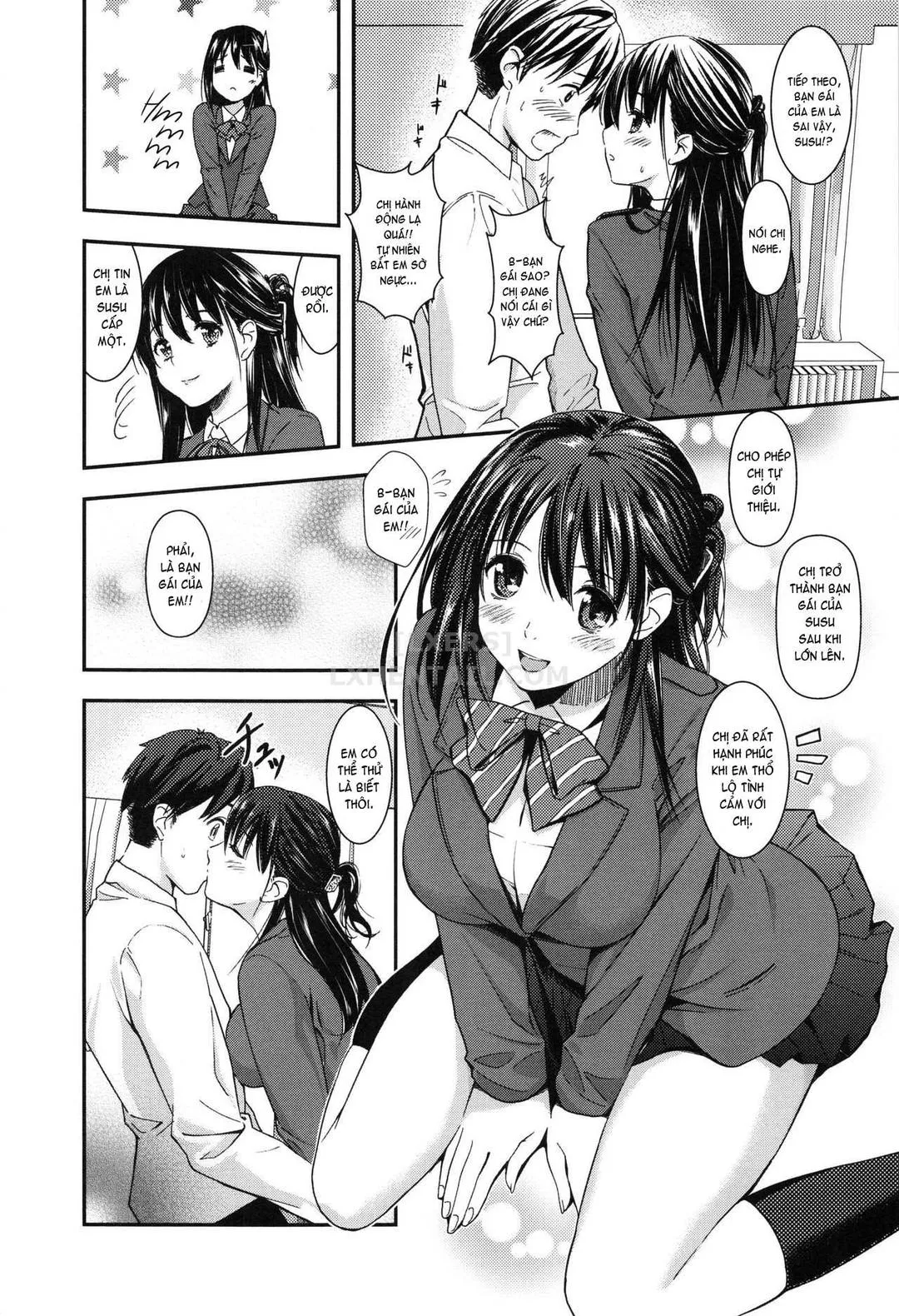HentaiVN.net - Ảnh 7 - Seifuku No Mama Aishinasai! [Love In School Uniform] - Chap 9