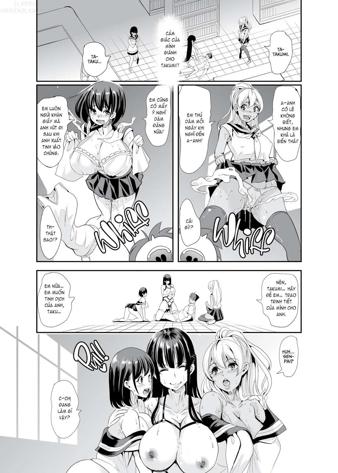 HentaiVN.net - Ảnh 13 - Smells Like Harem - Chap 1