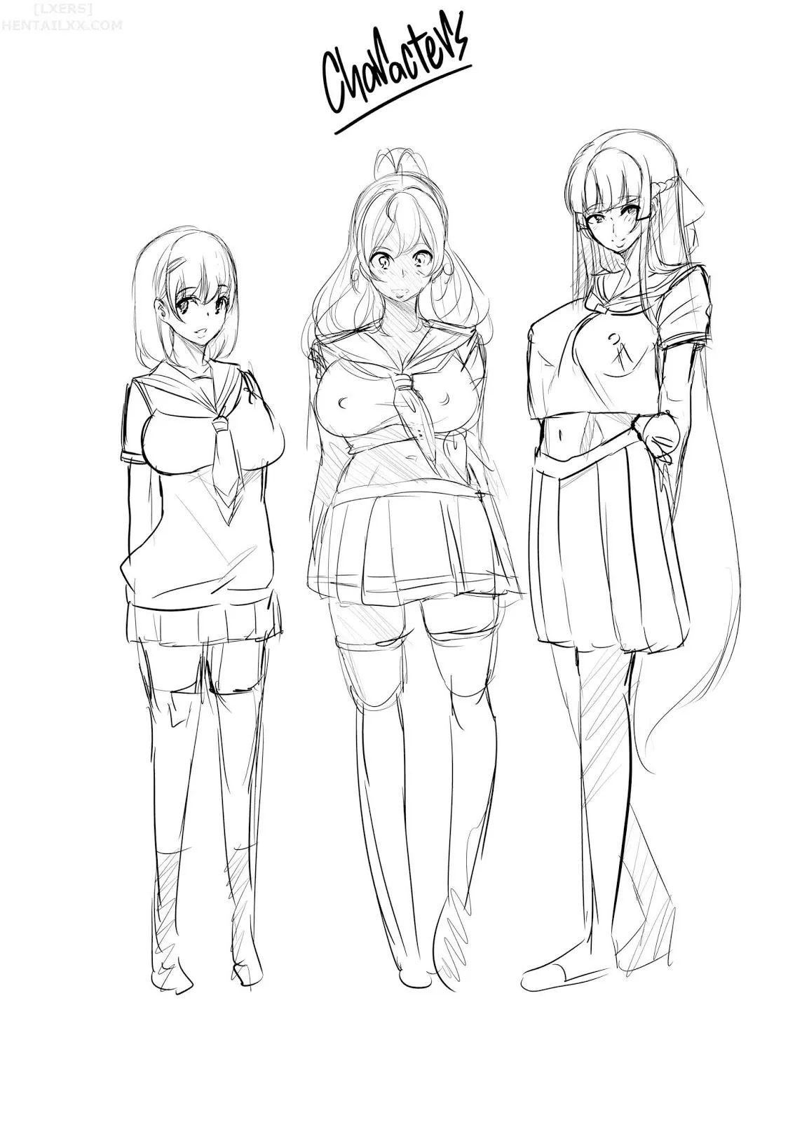 HentaiVN.net - Ảnh 43 - Smells Like Harem - Chap 1