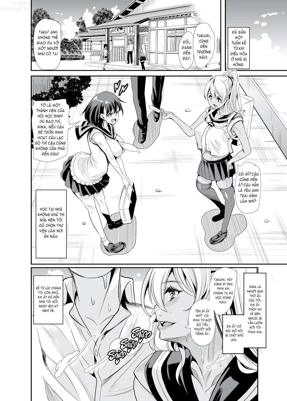 HentaiVN.net - Ảnh 5 - Smells Like Harem - Chap 1