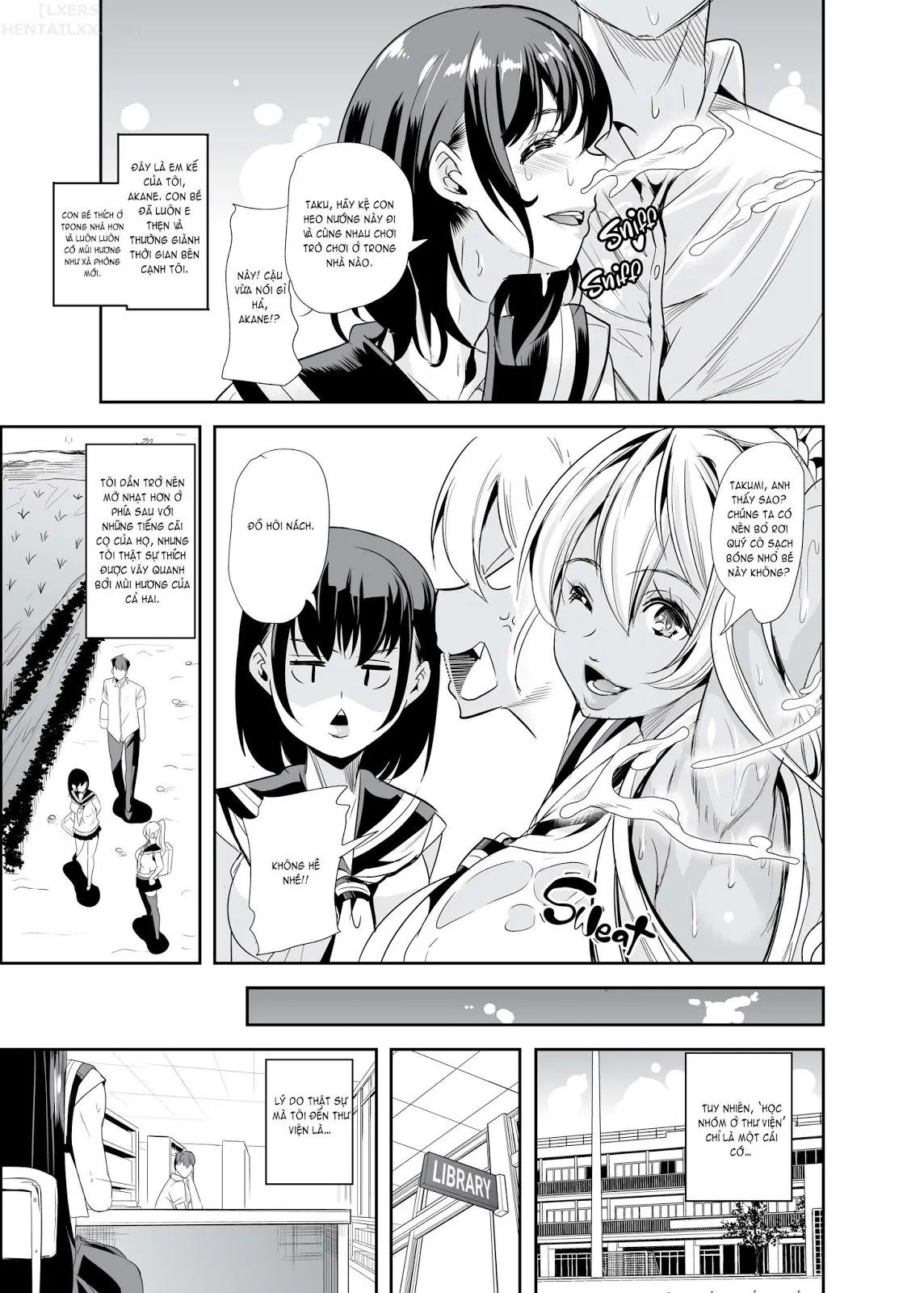 HentaiVN.net - Ảnh 6 - Smells Like Harem - Chap 1